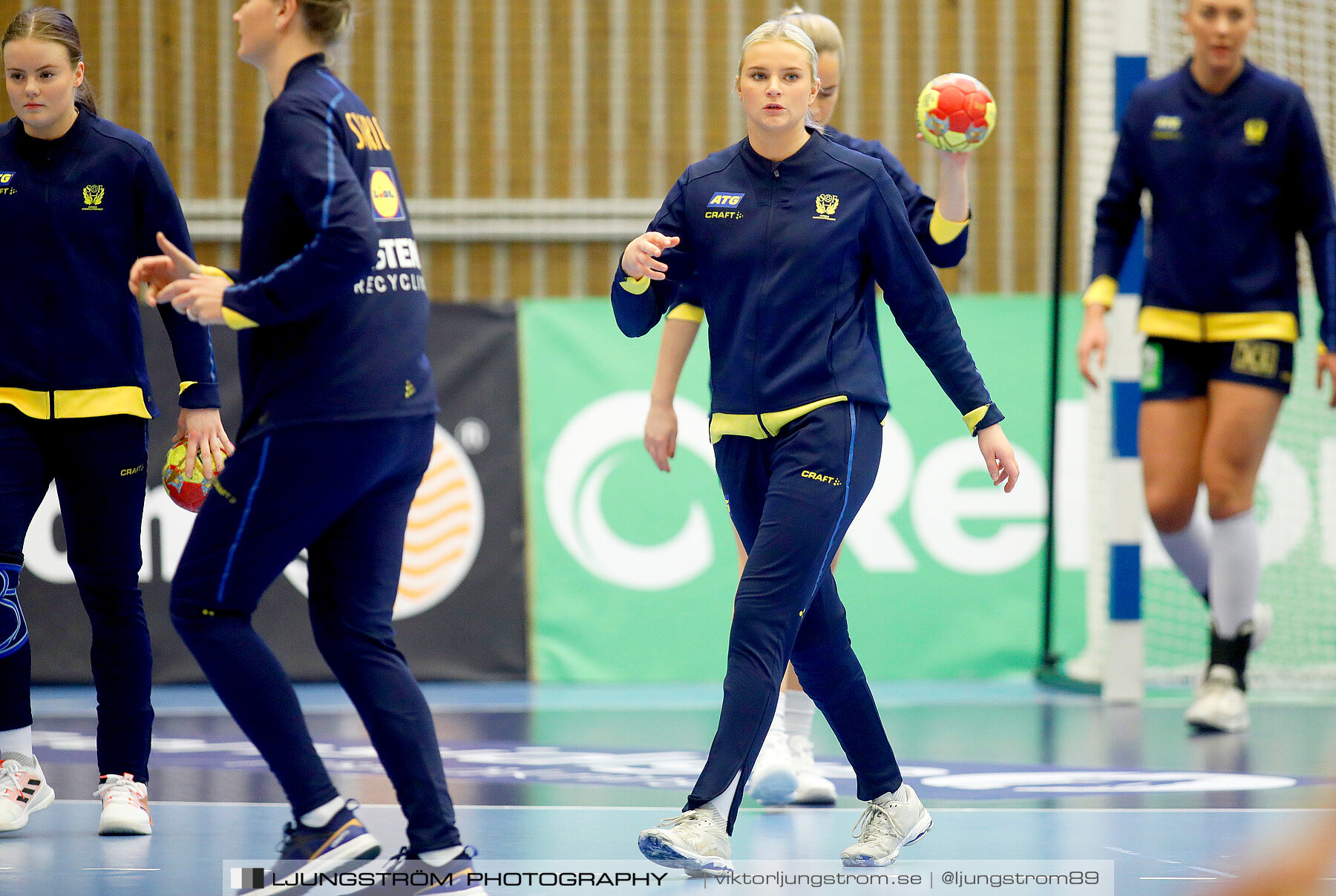 Landskamp Sverige-Montenegro 31-26,dam,Arena Skövde,Skövde,Sverige,Handboll,,2021,272990