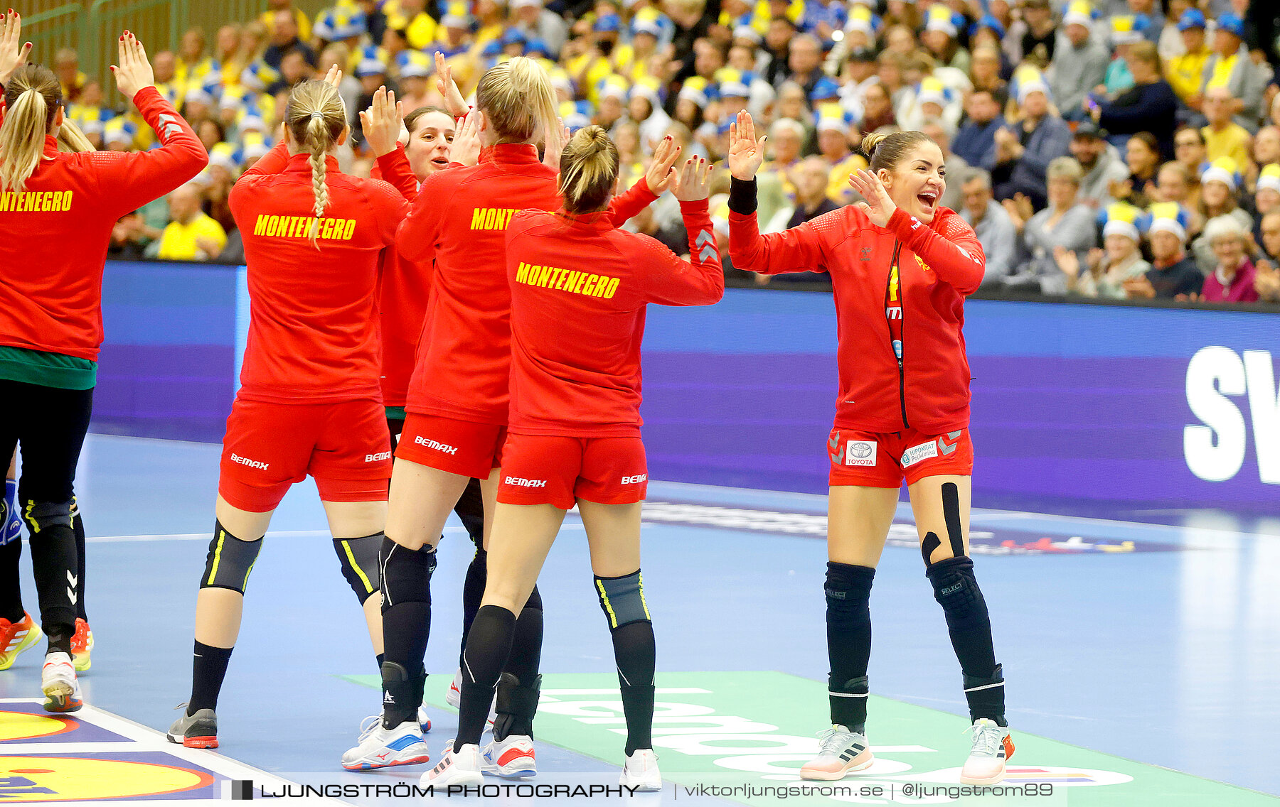 Landskamp Sverige-Montenegro 31-26,dam,Arena Skövde,Skövde,Sverige,Handboll,,2021,273013