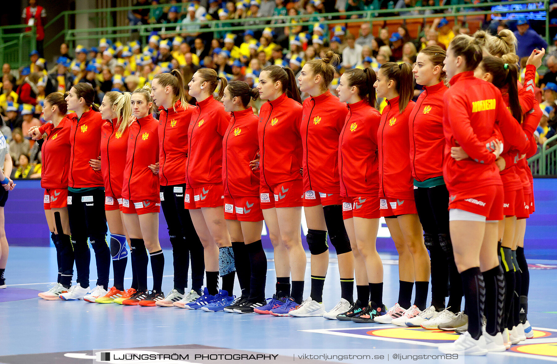 Landskamp Sverige-Montenegro 31-26,dam,Arena Skövde,Skövde,Sverige,Handboll,,2021,273027