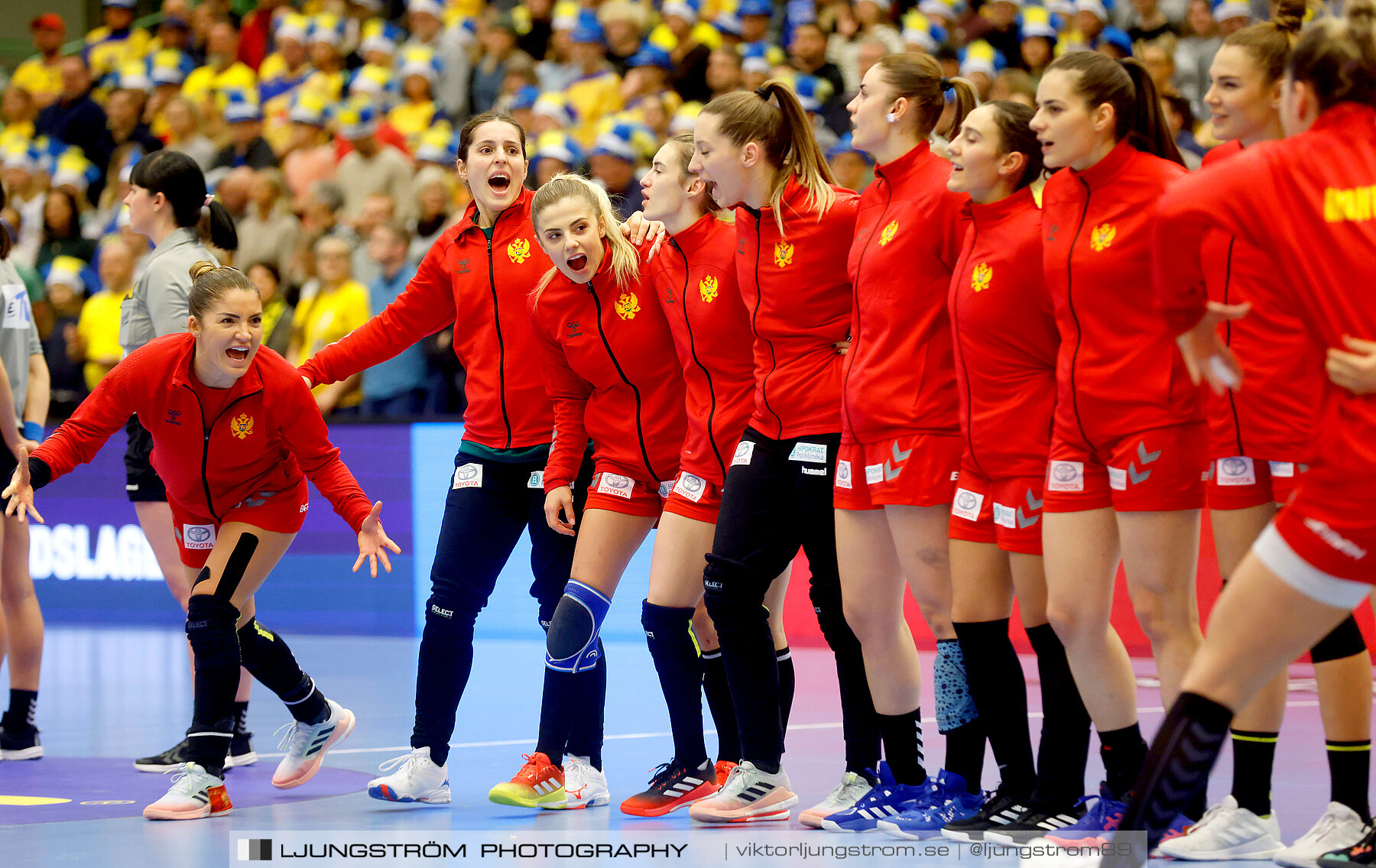 Landskamp Sverige-Montenegro 31-26,dam,Arena Skövde,Skövde,Sverige,Handboll,,2021,273033