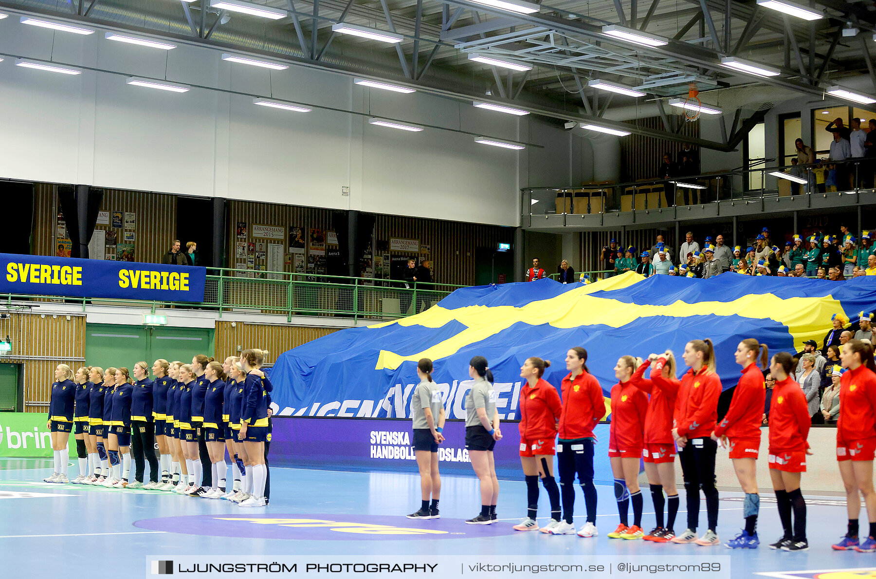 Landskamp Sverige-Montenegro 31-26,dam,Arena Skövde,Skövde,Sverige,Handboll,,2021,273040