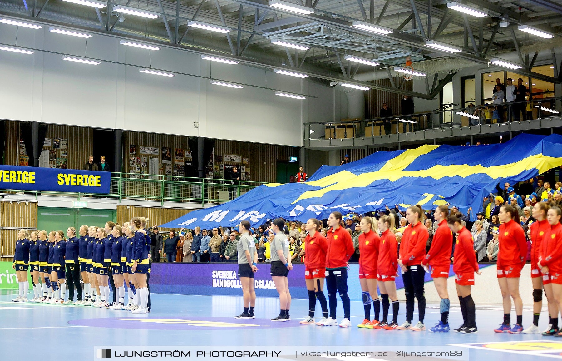 Landskamp Sverige-Montenegro 31-26,dam,Arena Skövde,Skövde,Sverige,Handboll,,2021,273043