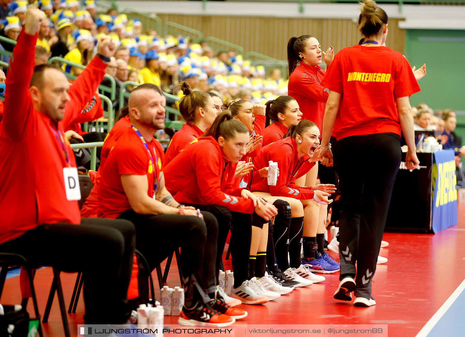 Landskamp Sverige-Montenegro 31-26,dam,Arena Skövde,Skövde,Sverige,Handboll,,2021,273070