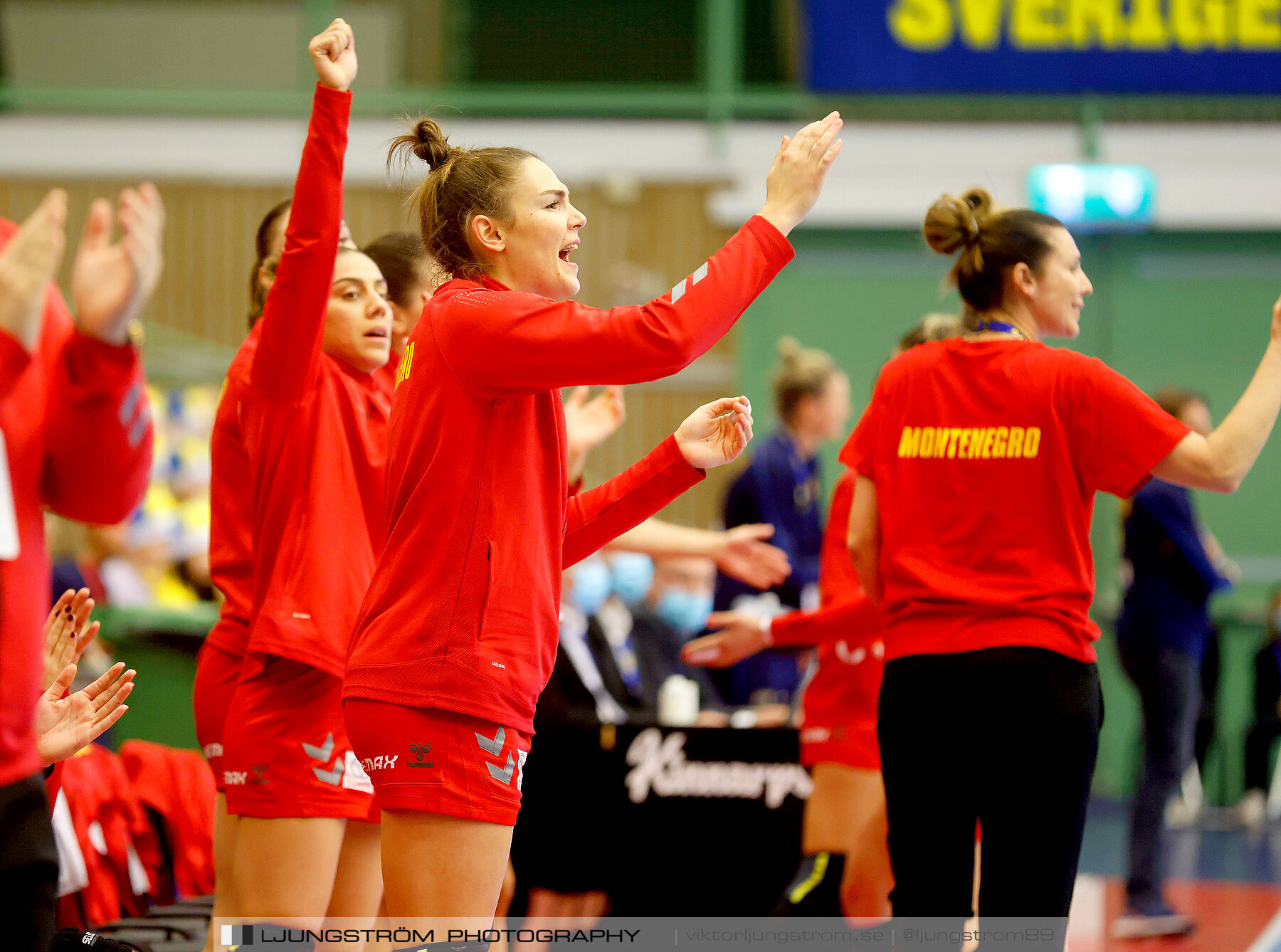 Landskamp Sverige-Montenegro 31-26,dam,Arena Skövde,Skövde,Sverige,Handboll,,2021,273074