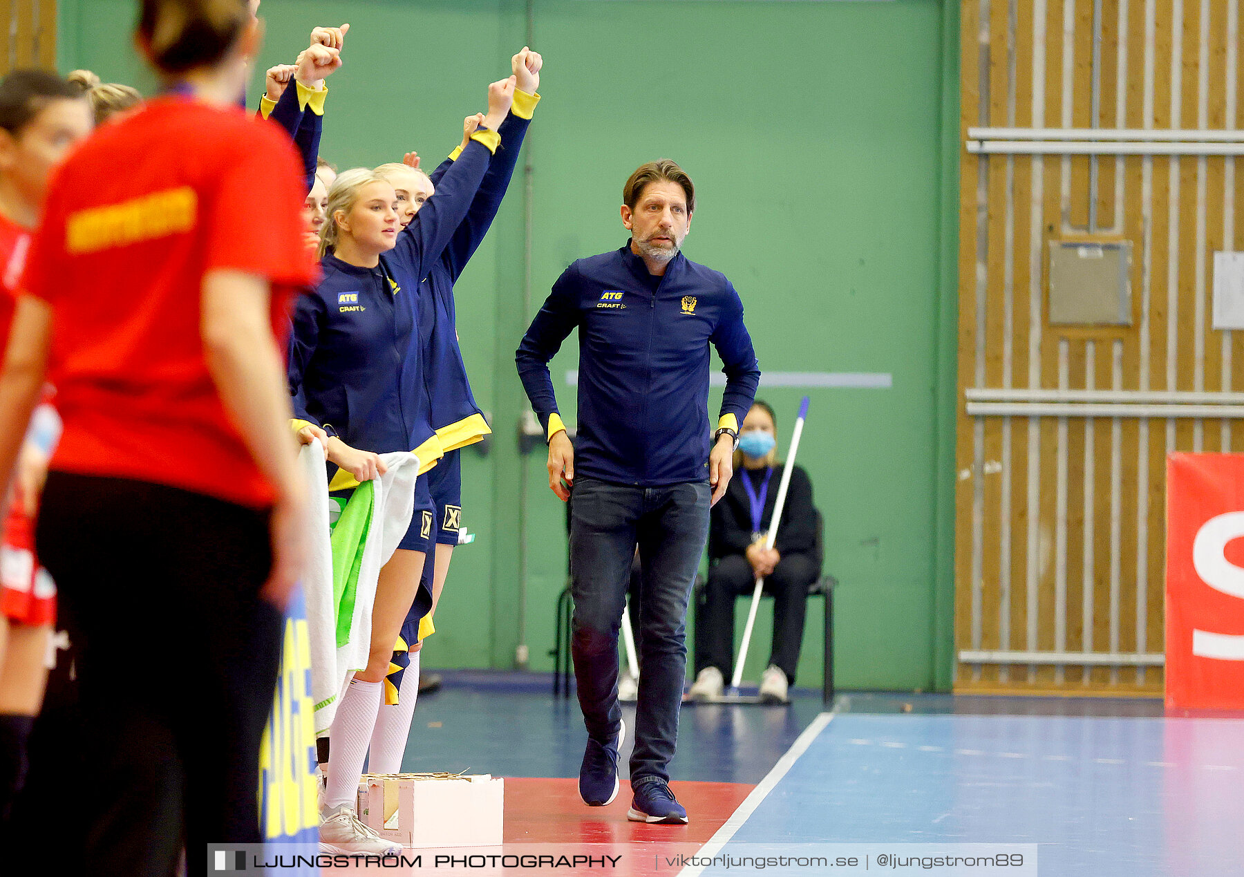 Landskamp Sverige-Montenegro 31-26,dam,Arena Skövde,Skövde,Sverige,Handboll,,2021,273078