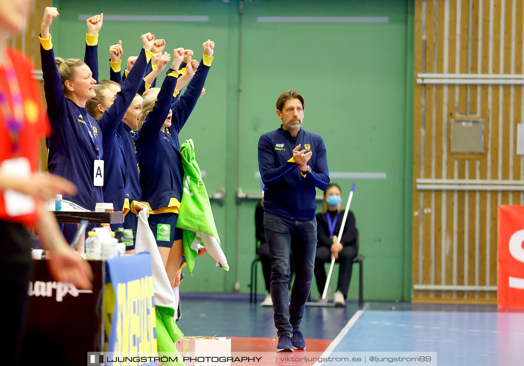 Landskamp Sverige-Montenegro 31-26,dam,Arena Skövde,Skövde,Sverige,Handboll,,2021,273092