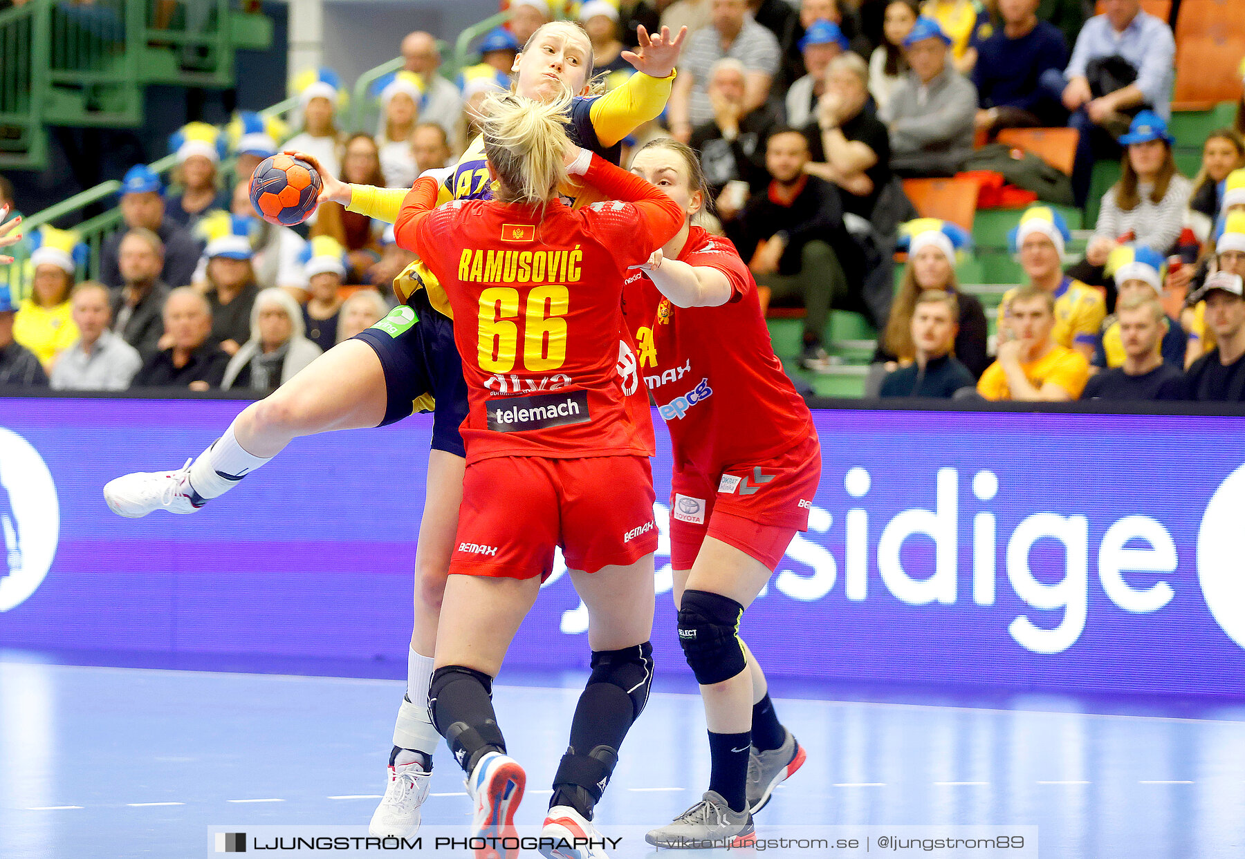 Landskamp Sverige-Montenegro 31-26,dam,Arena Skövde,Skövde,Sverige,Handboll,,2021,273096