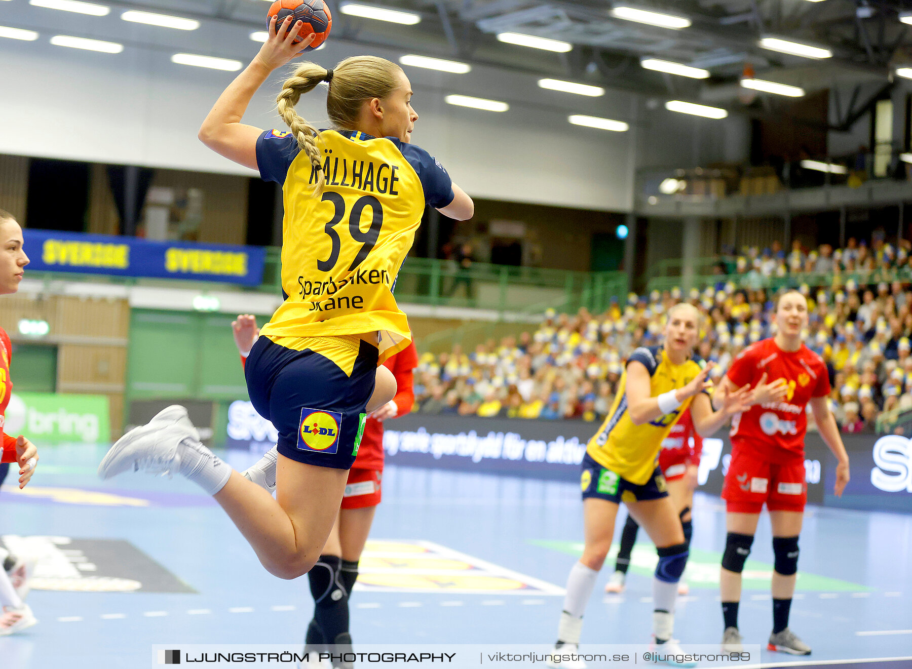 Landskamp Sverige-Montenegro 31-26,dam,Arena Skövde,Skövde,Sverige,Handboll,,2021,273109