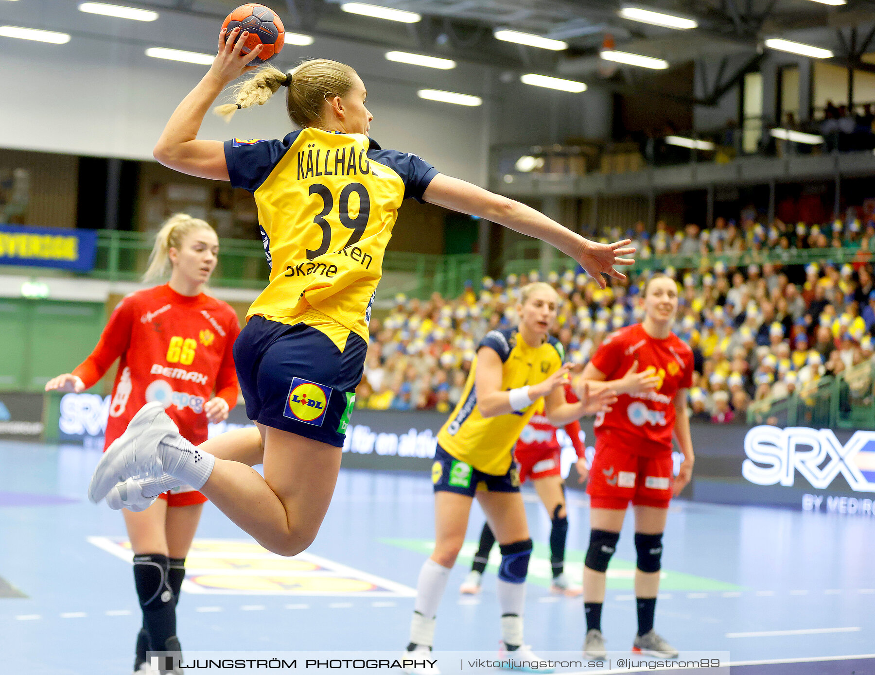 Landskamp Sverige-Montenegro 31-26,dam,Arena Skövde,Skövde,Sverige,Handboll,,2021,273111