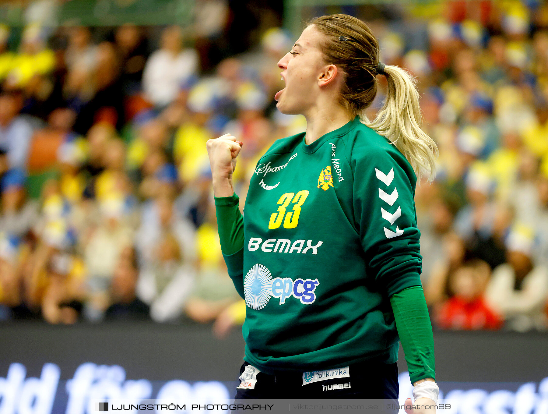 Landskamp Sverige-Montenegro 31-26,dam,Arena Skövde,Skövde,Sverige,Handboll,,2021,273112