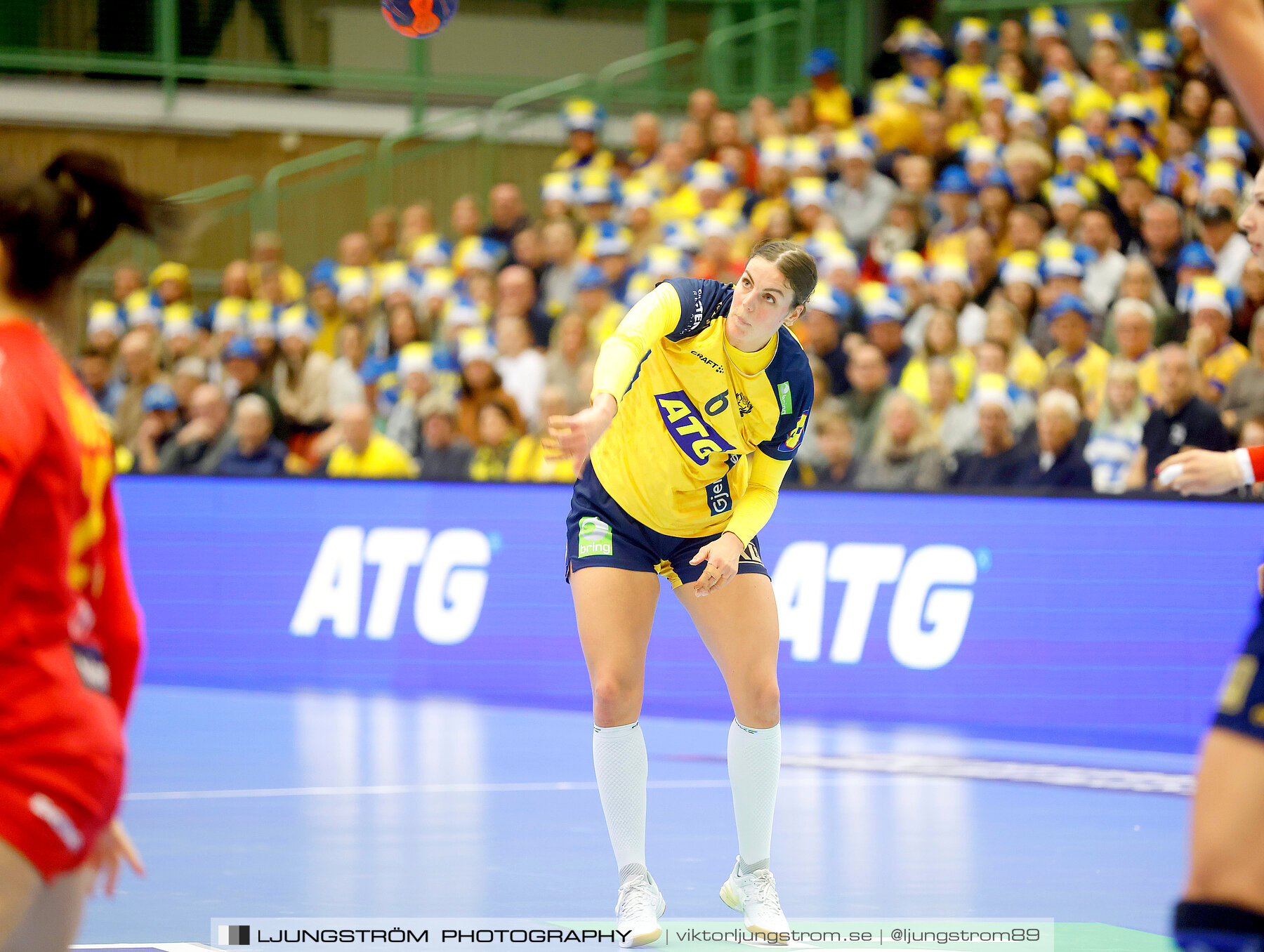 Landskamp Sverige-Montenegro 31-26,dam,Arena Skövde,Skövde,Sverige,Handboll,,2021,273119