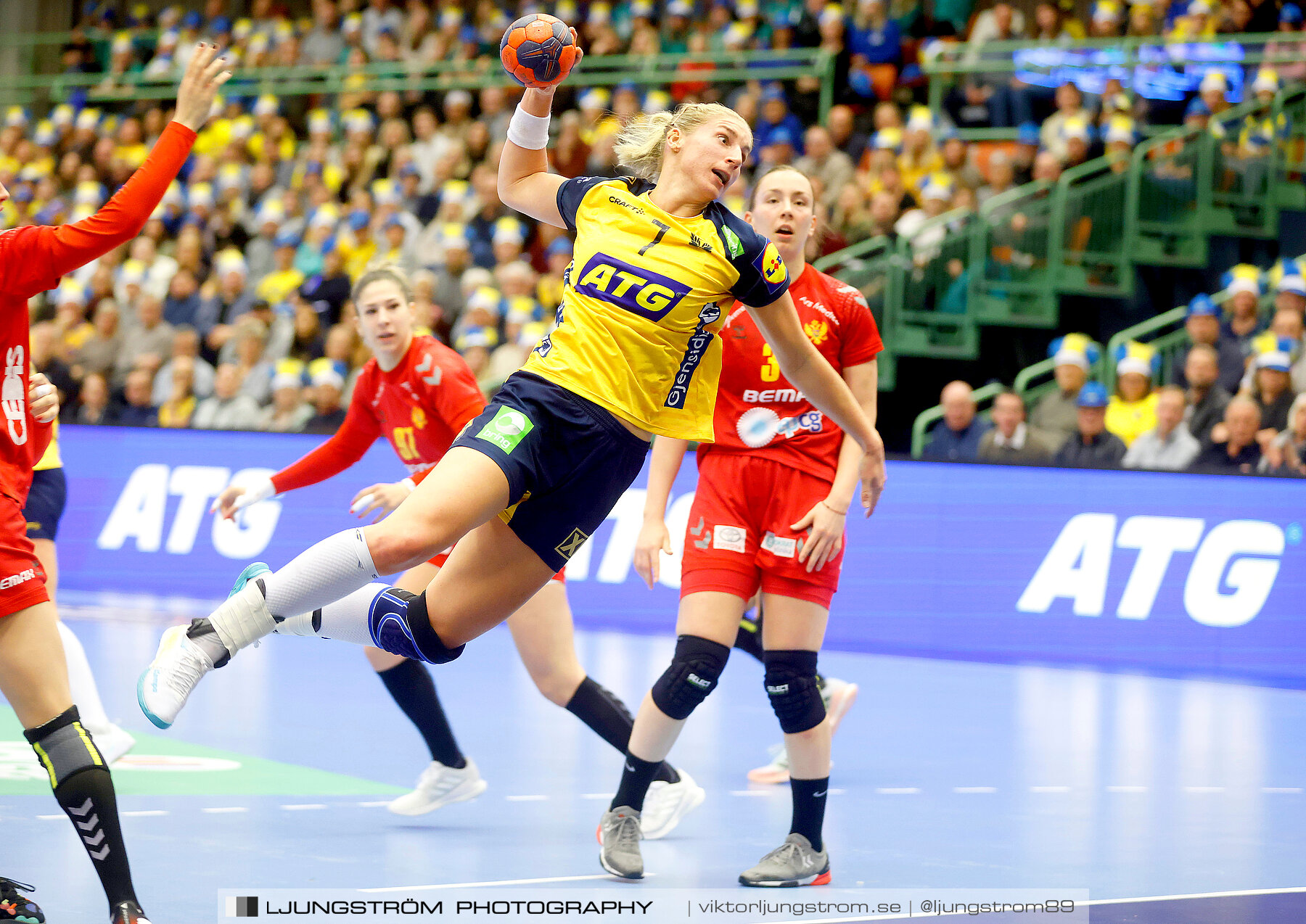 Landskamp Sverige-Montenegro 31-26,dam,Arena Skövde,Skövde,Sverige,Handboll,,2021,273123