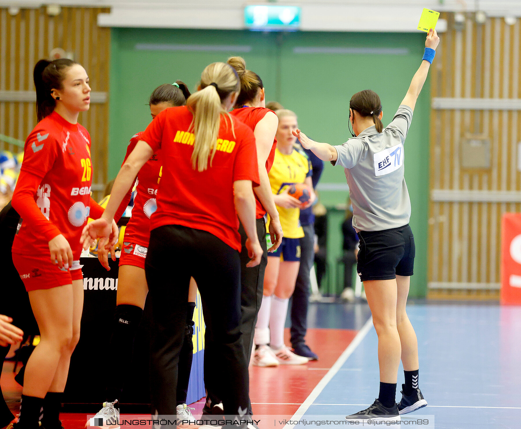 Landskamp Sverige-Montenegro 31-26,dam,Arena Skövde,Skövde,Sverige,Handboll,,2021,273125