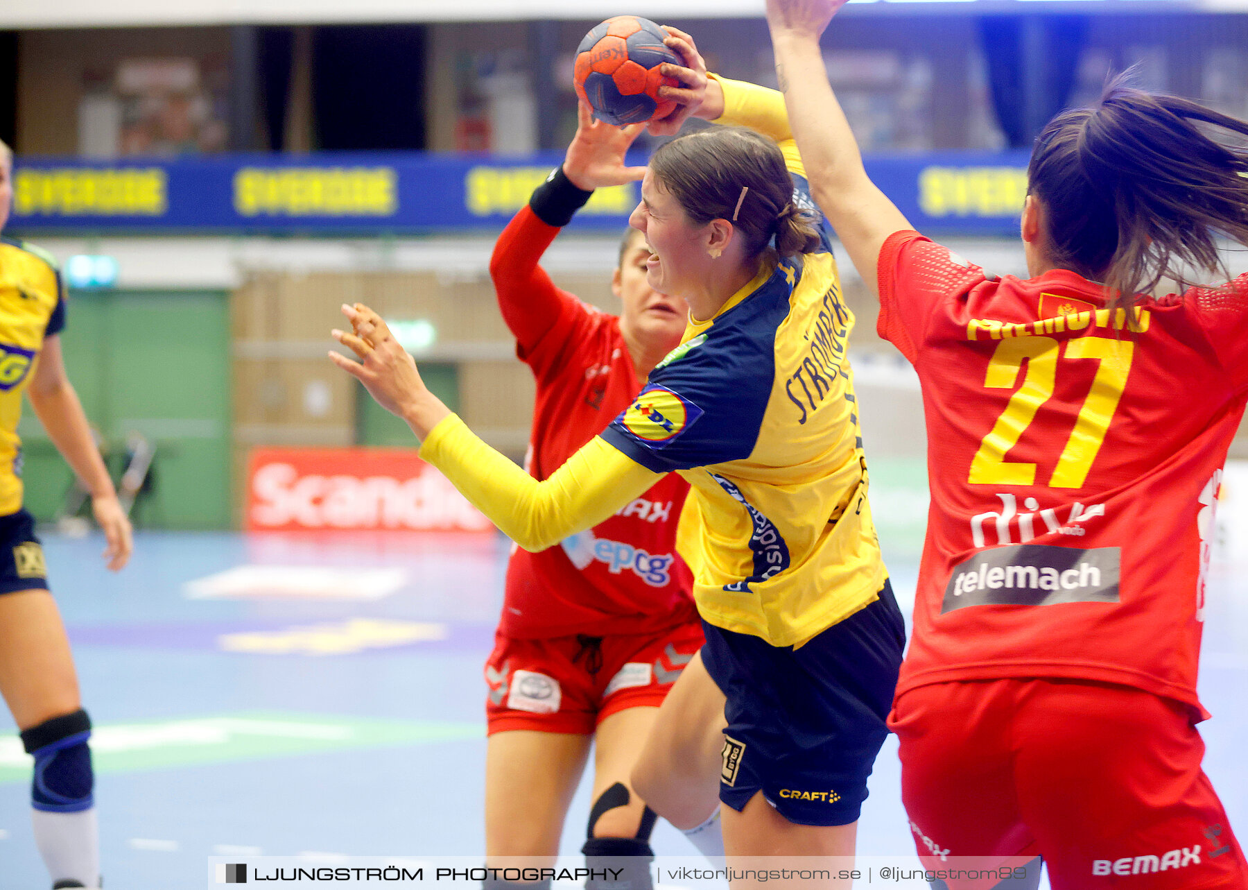 Landskamp Sverige-Montenegro 31-26,dam,Arena Skövde,Skövde,Sverige,Handboll,,2021,273140