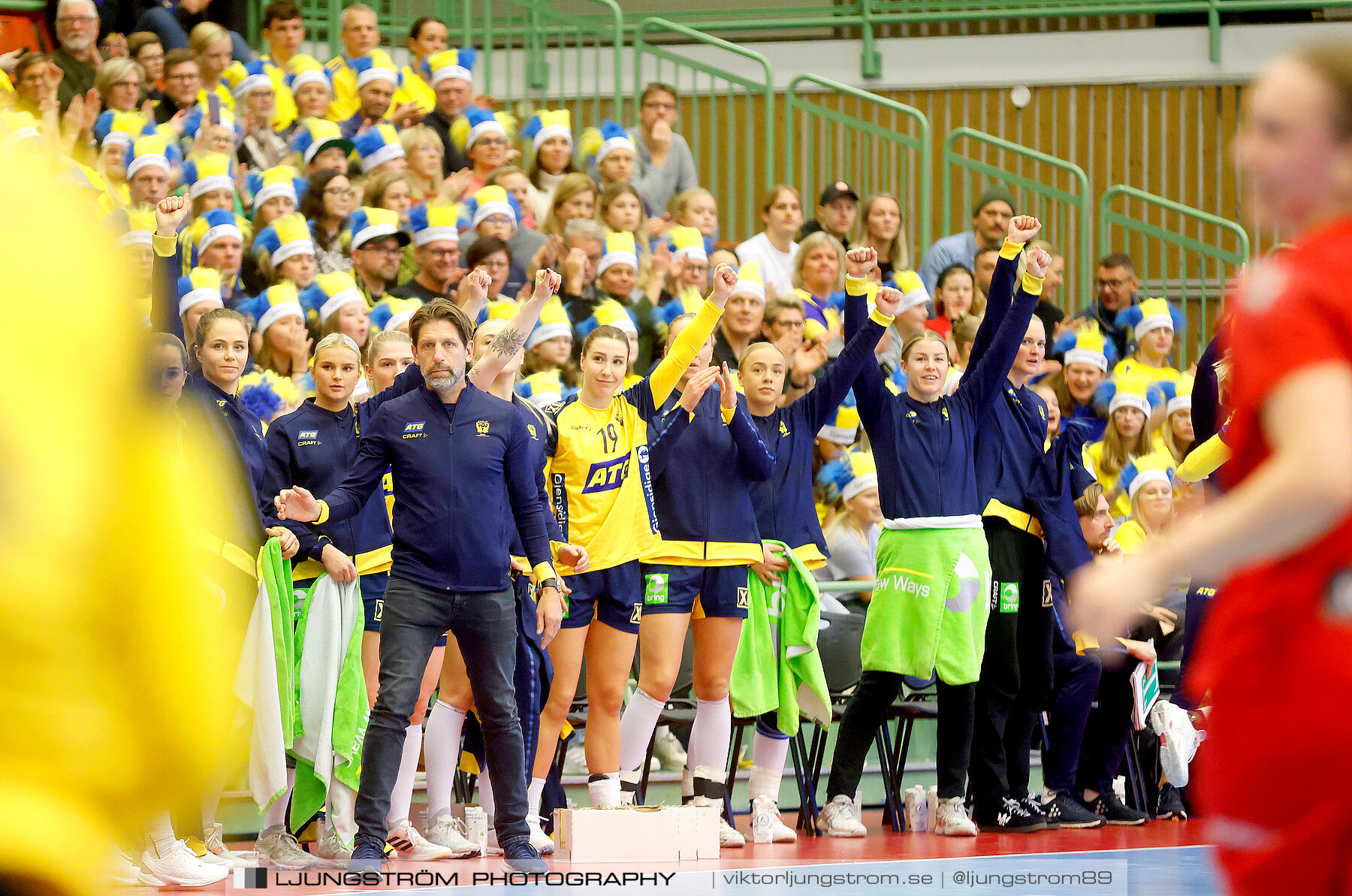 Landskamp Sverige-Montenegro 31-26,dam,Arena Skövde,Skövde,Sverige,Handboll,,2021,273146