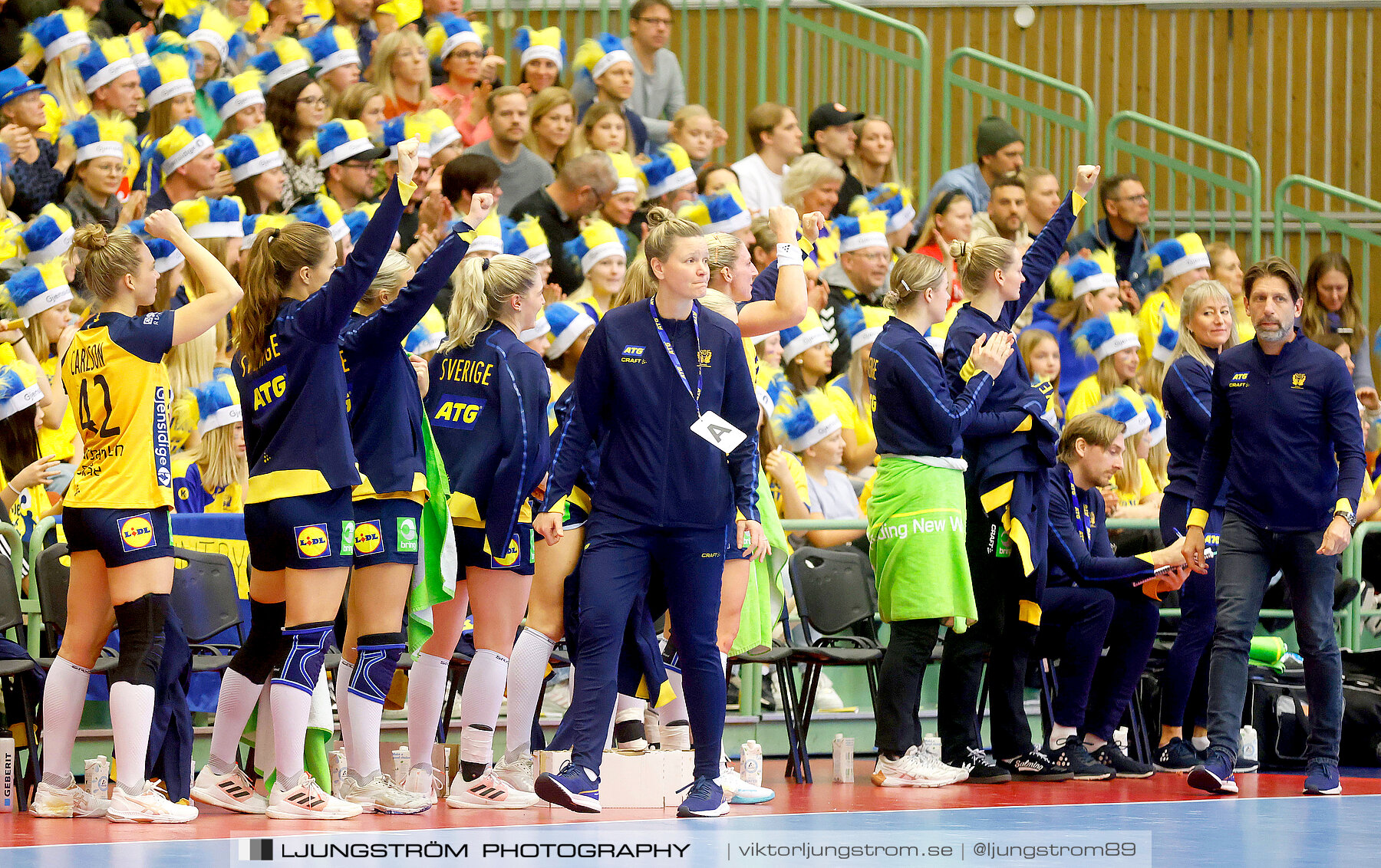 Landskamp Sverige-Montenegro 31-26,dam,Arena Skövde,Skövde,Sverige,Handboll,,2021,273161