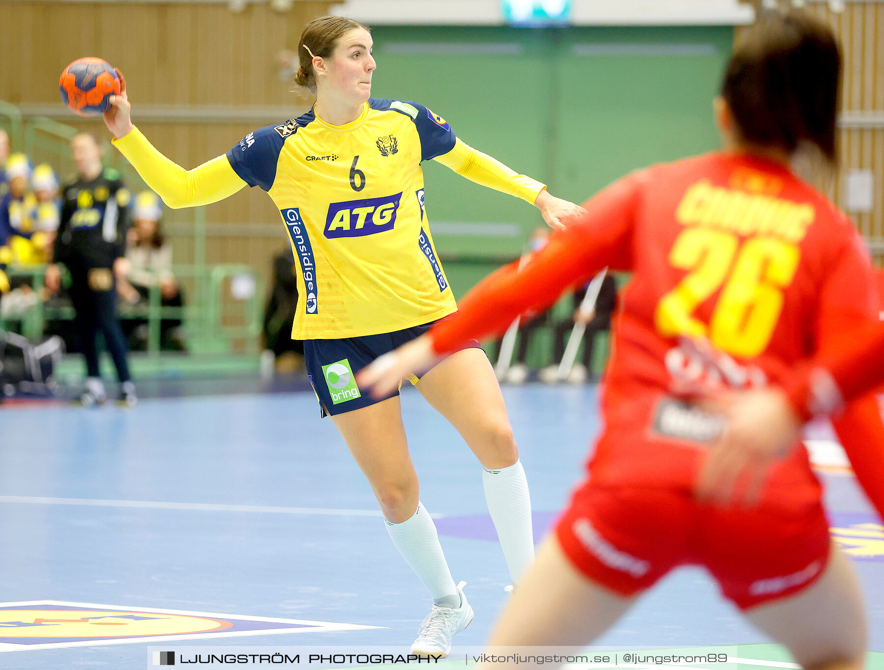 Landskamp Sverige-Montenegro 31-26,dam,Arena Skövde,Skövde,Sverige,Handboll,,2021,273164