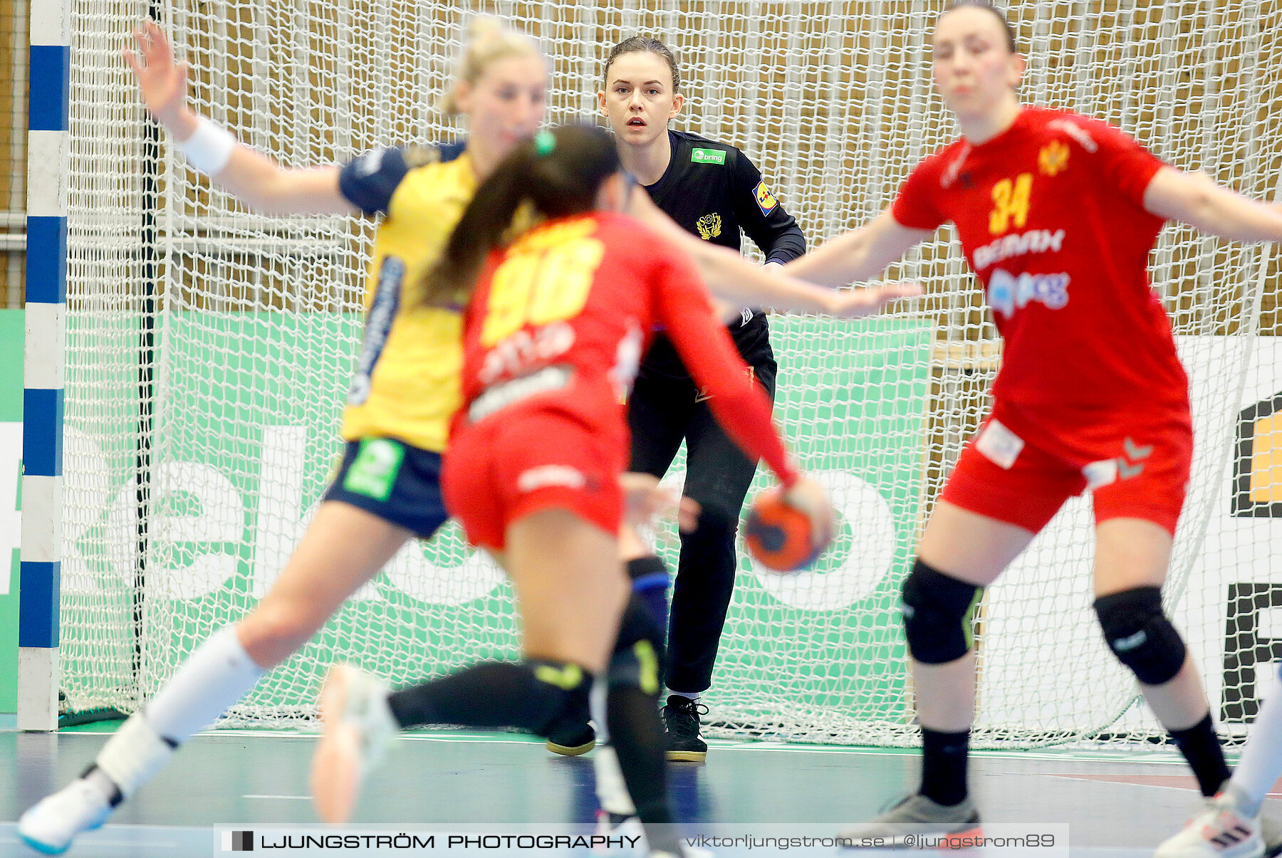 Landskamp Sverige-Montenegro 31-26,dam,Arena Skövde,Skövde,Sverige,Handboll,,2021,273192