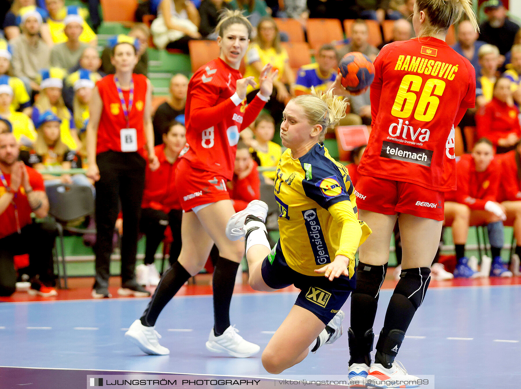 Landskamp Sverige-Montenegro 31-26,dam,Arena Skövde,Skövde,Sverige,Handboll,,2021,273198