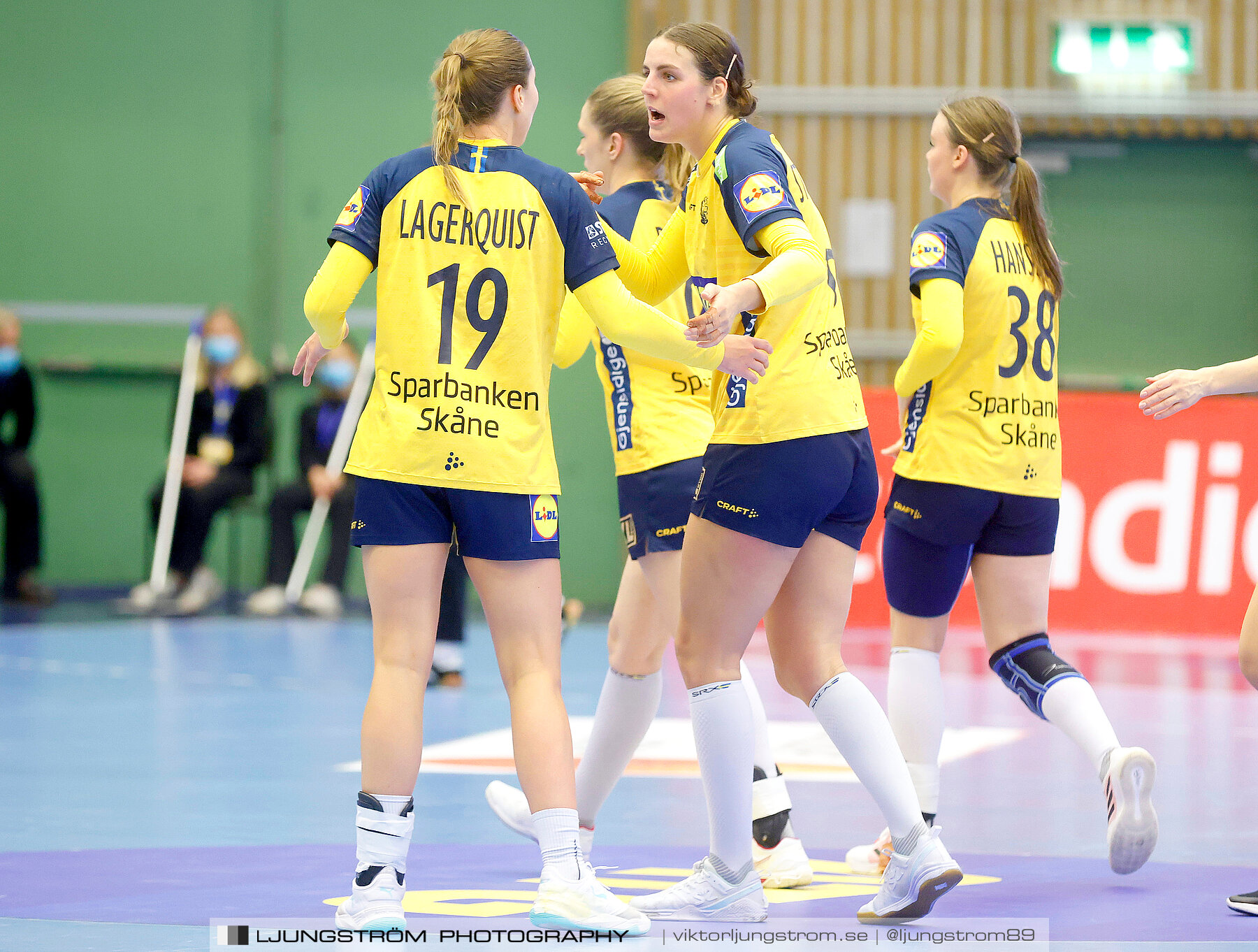 Landskamp Sverige-Montenegro 31-26,dam,Arena Skövde,Skövde,Sverige,Handboll,,2021,273214