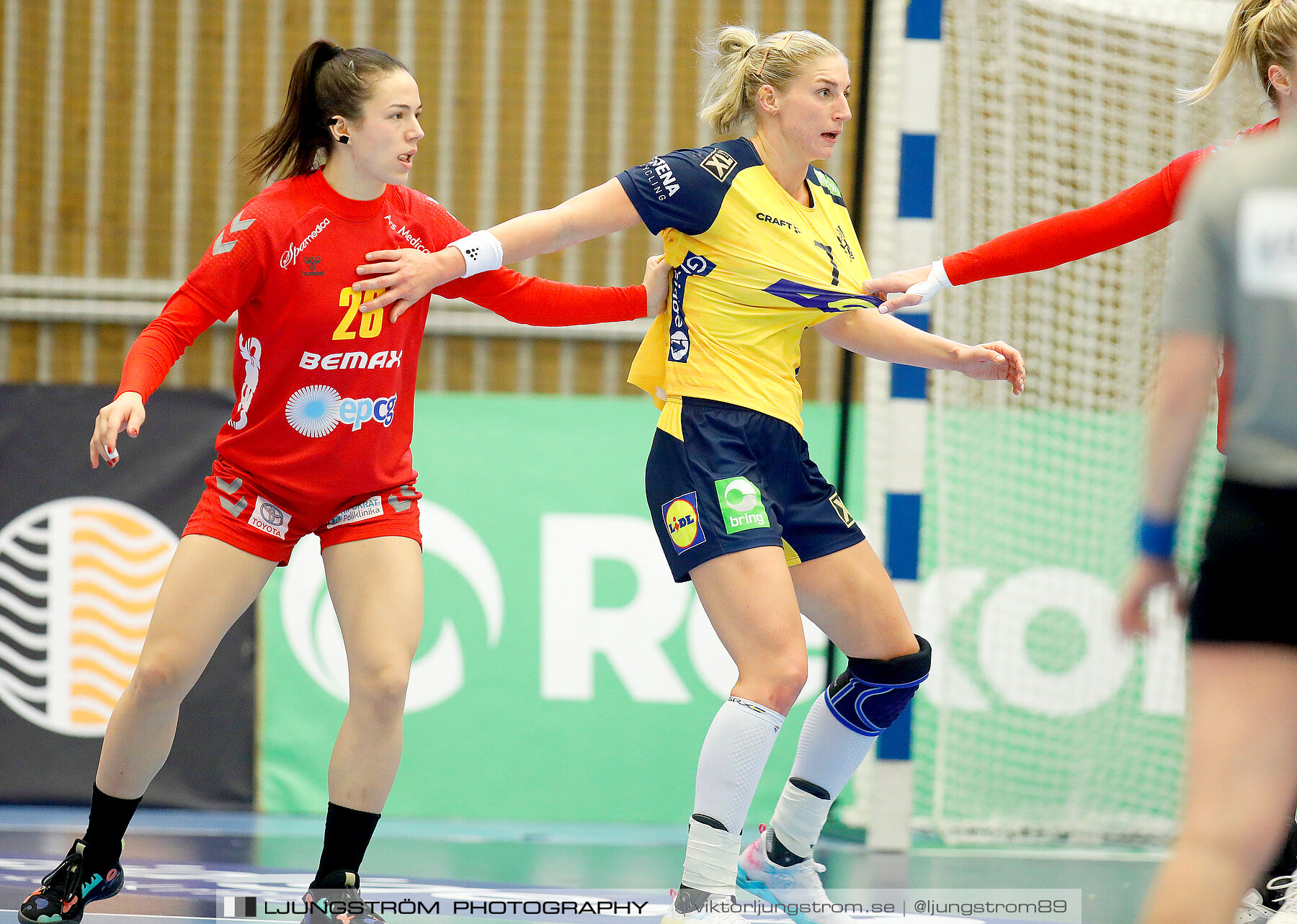 Landskamp Sverige-Montenegro 31-26,dam,Arena Skövde,Skövde,Sverige,Handboll,,2021,273252