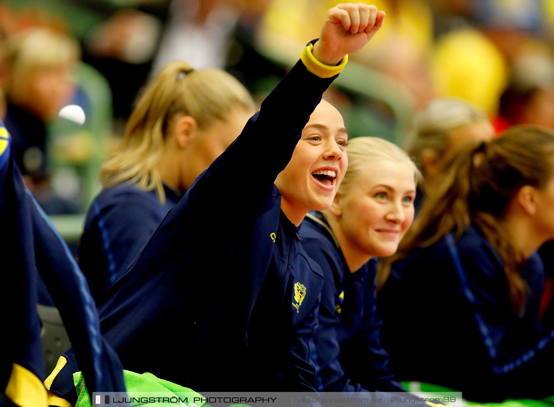 Landskamp Sverige-Montenegro 31-26,dam,Arena Skövde,Skövde,Sverige,Handboll,,2021,273257