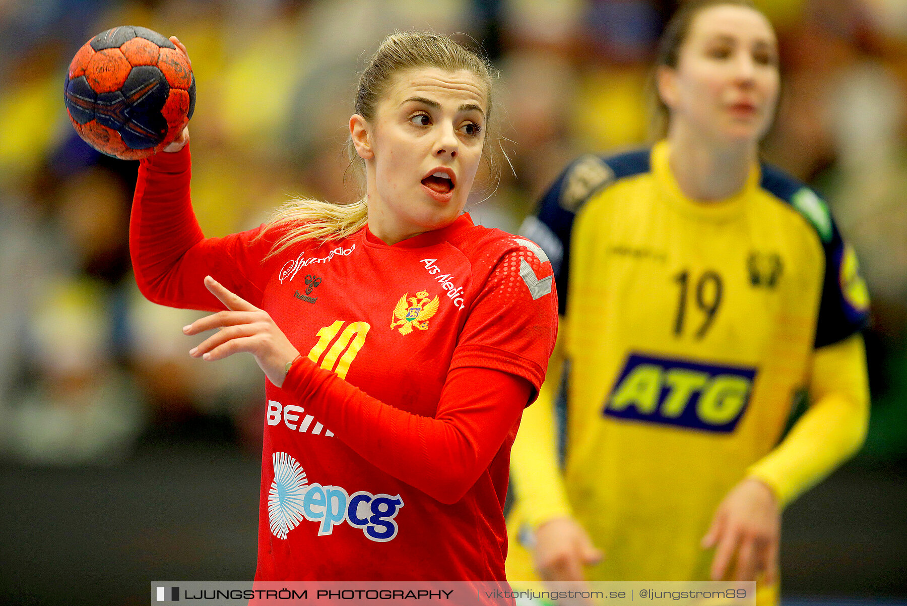 Landskamp Sverige-Montenegro 31-26,dam,Arena Skövde,Skövde,Sverige,Handboll,,2021,273276