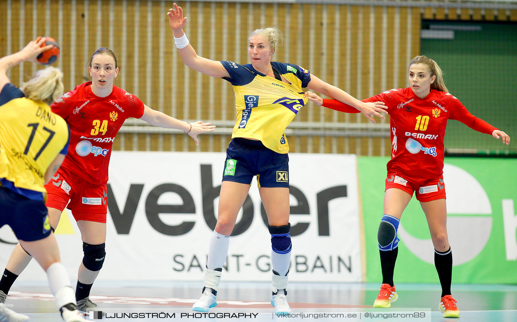 Landskamp Sverige-Montenegro 31-26,dam,Arena Skövde,Skövde,Sverige,Handboll,,2021,273279