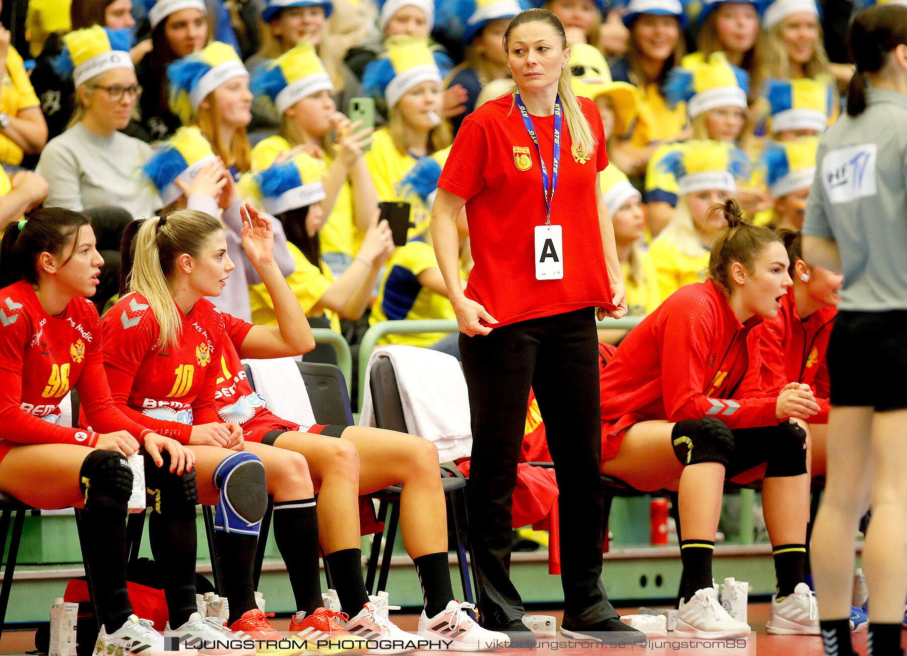 Landskamp Sverige-Montenegro 31-26,dam,Arena Skövde,Skövde,Sverige,Handboll,,2021,273321