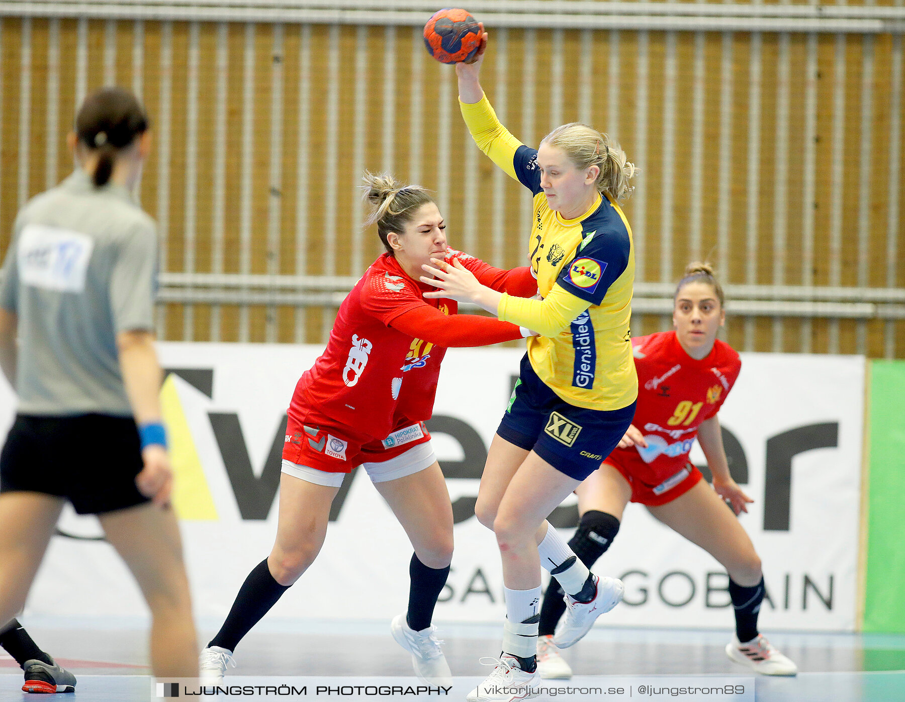 Landskamp Sverige-Montenegro 31-26,dam,Arena Skövde,Skövde,Sverige,Handboll,,2021,273324