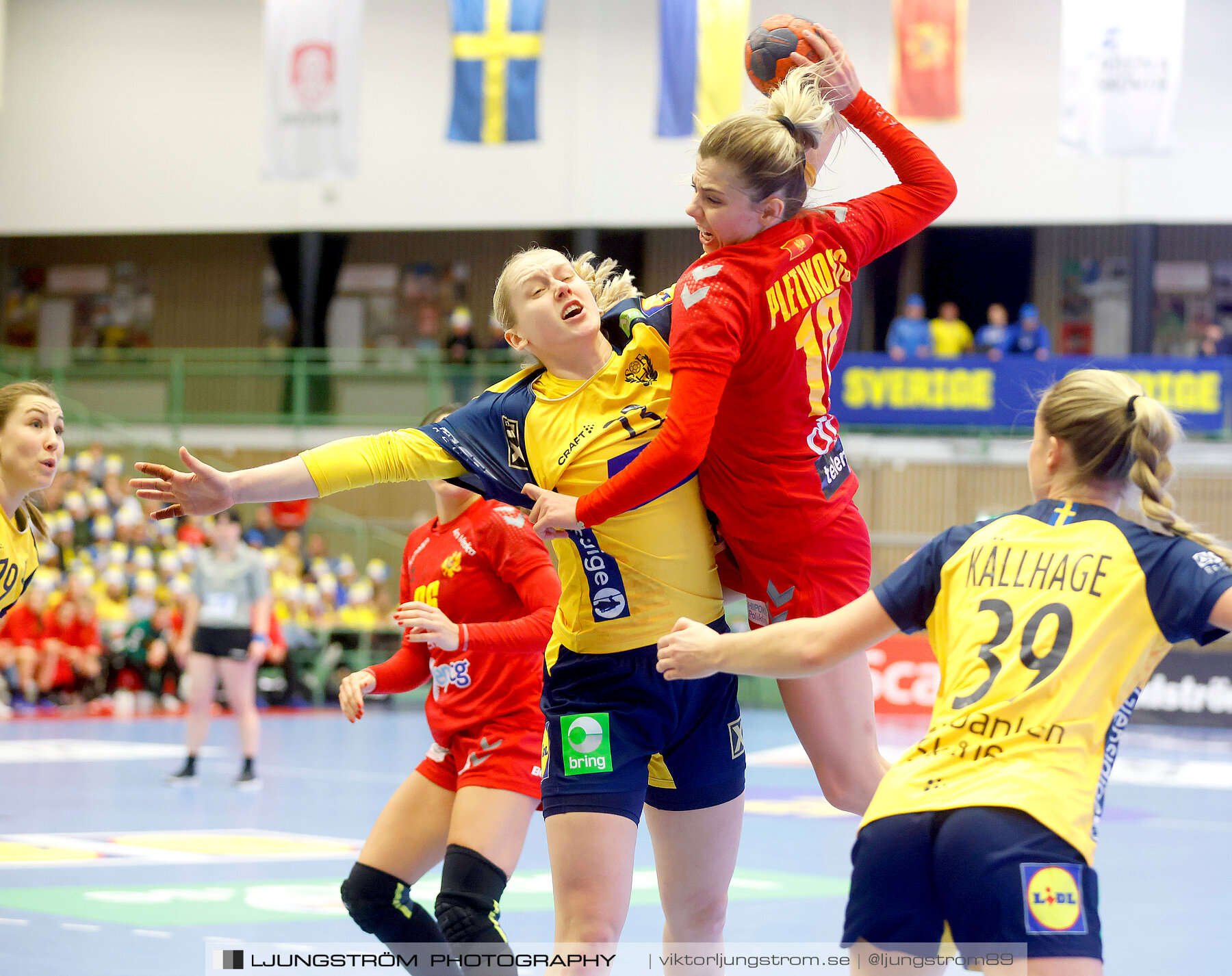 Landskamp Sverige-Montenegro 31-26,dam,Arena Skövde,Skövde,Sverige,Handboll,,2021,273329