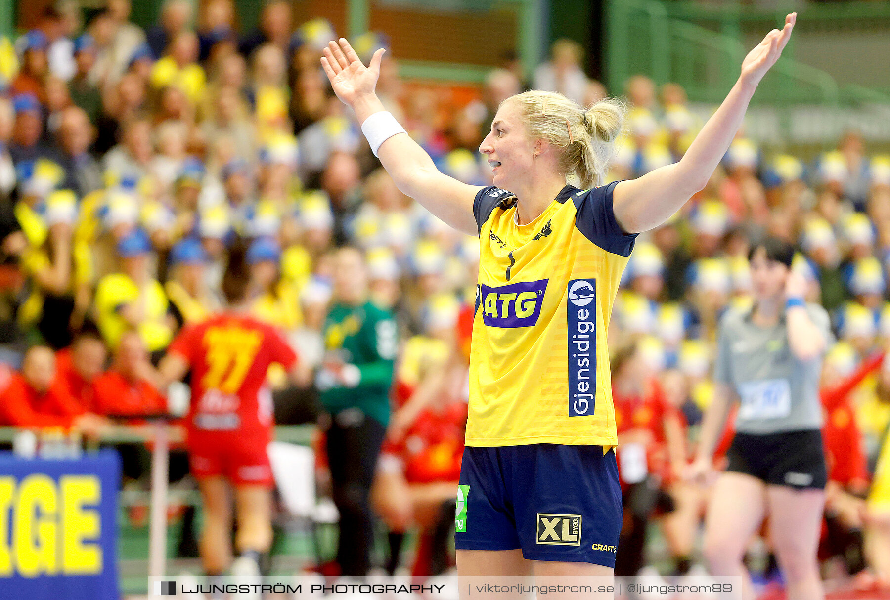 Landskamp Sverige-Montenegro 31-26,dam,Arena Skövde,Skövde,Sverige,Handboll,,2021,273331