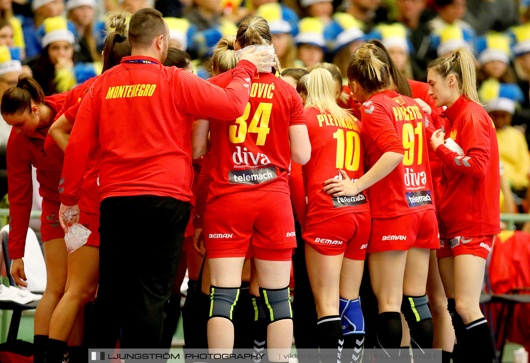 Landskamp Sverige-Montenegro 31-26,dam,Arena Skövde,Skövde,Sverige,Handboll,,2021,273334