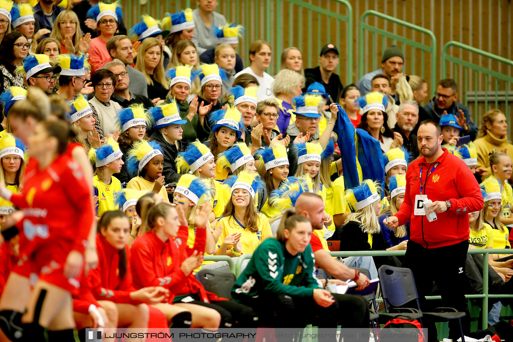 Landskamp Sverige-Montenegro 31-26,dam,Arena Skövde,Skövde,Sverige,Handboll,,2021,273342