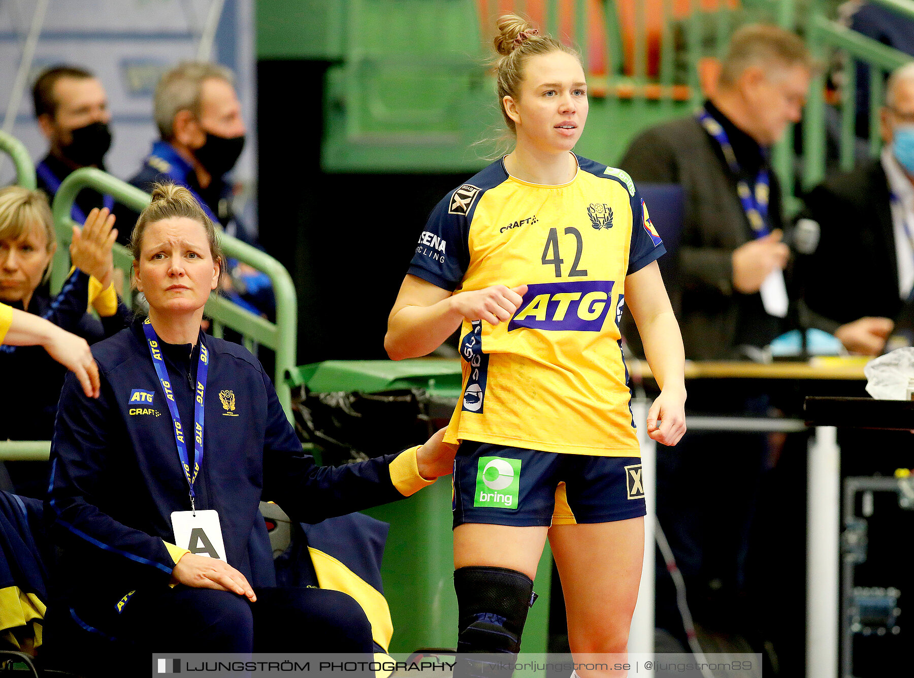 Landskamp Sverige-Montenegro 31-26,dam,Arena Skövde,Skövde,Sverige,Handboll,,2021,273345