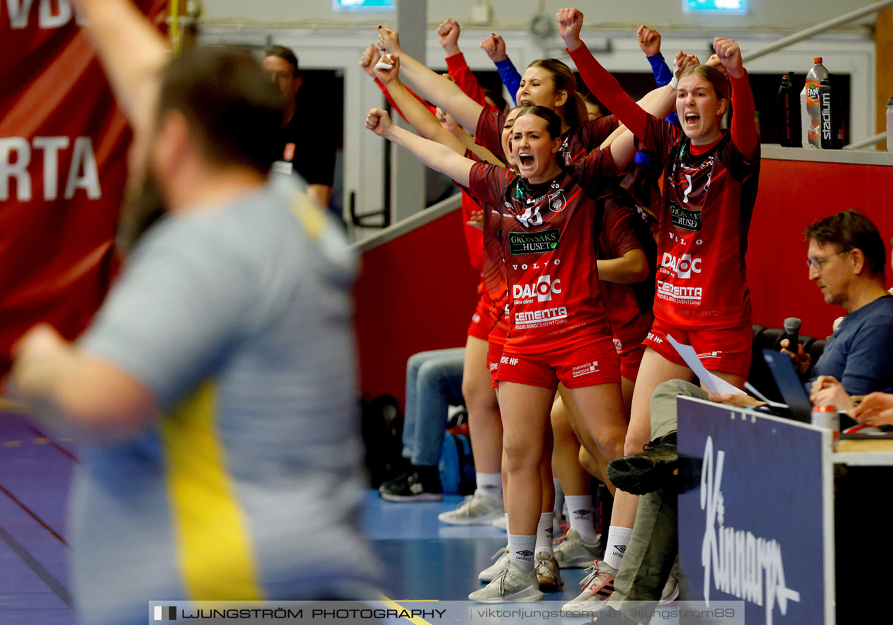 USM F16 Steg 3 Skövde HF Röd F05-HK Lidköping 40-22,dam,Skövde Idrottshall,Skövde,Sverige,Ungdoms-SM,Handboll,2022,273351