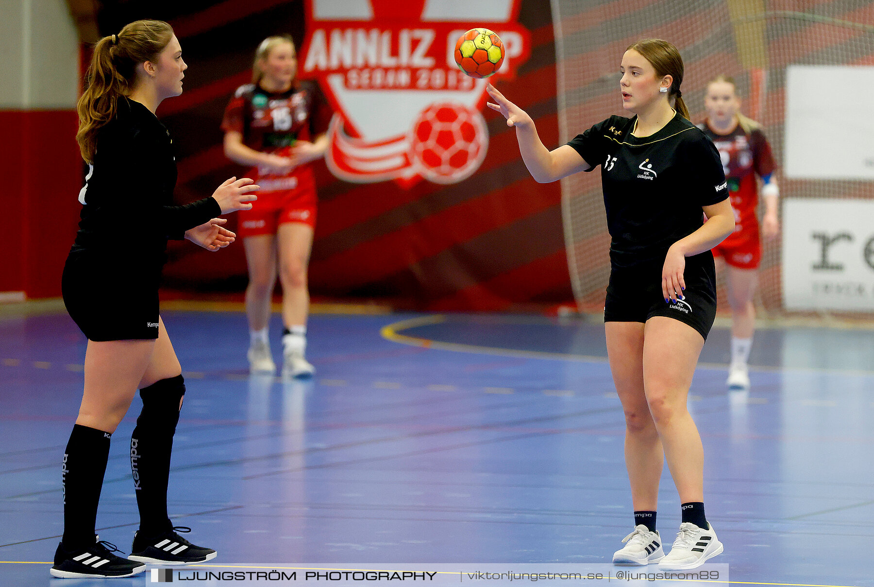 USM F16 Steg 3 Skövde HF Röd F05-HK Lidköping 40-22,dam,Skövde Idrottshall,Skövde,Sverige,Ungdoms-SM,Handboll,2022,273357