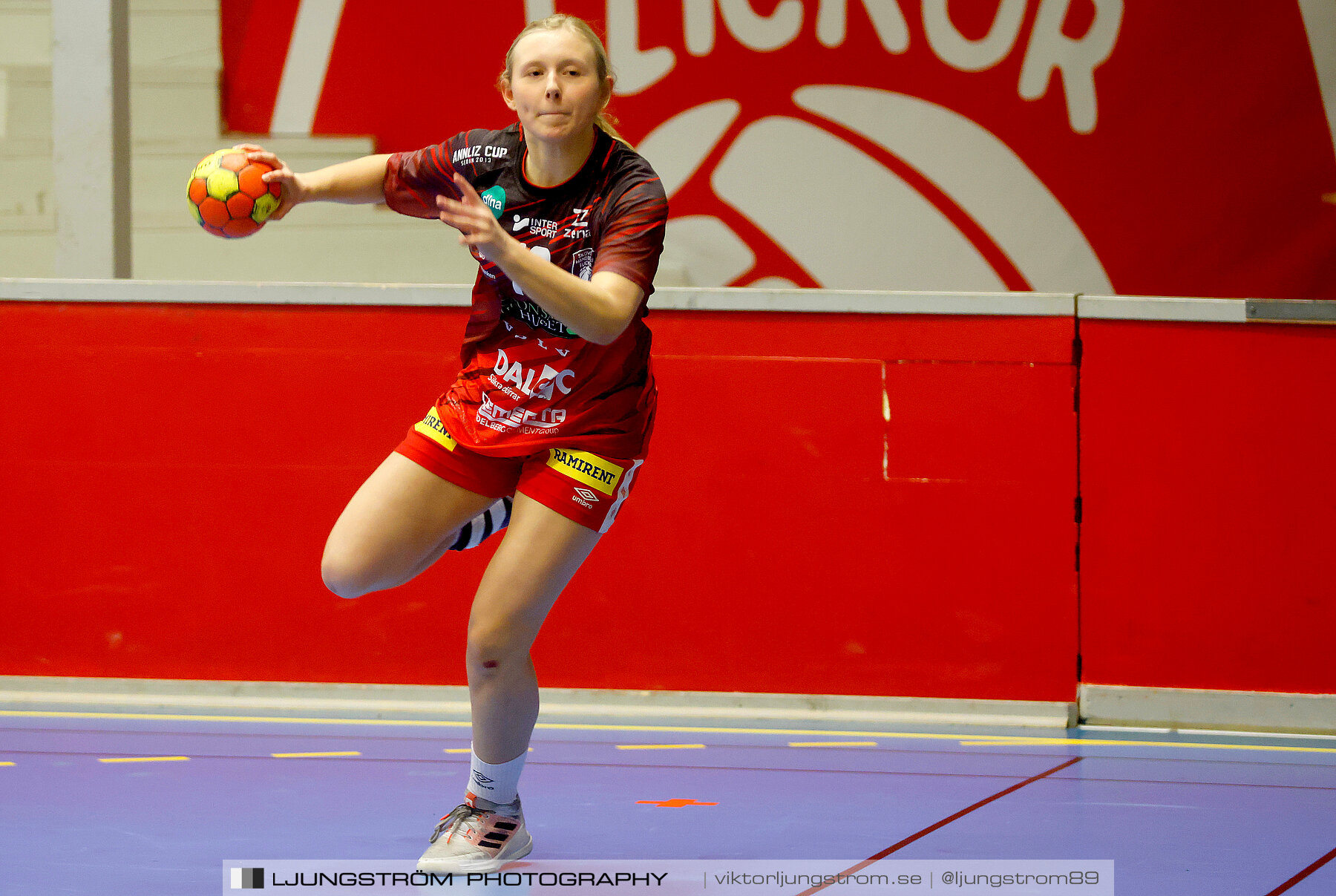 USM F16 Steg 3 Skövde HF Röd F05-HK Lidköping 40-22,dam,Skövde Idrottshall,Skövde,Sverige,Ungdoms-SM,Handboll,2022,273362