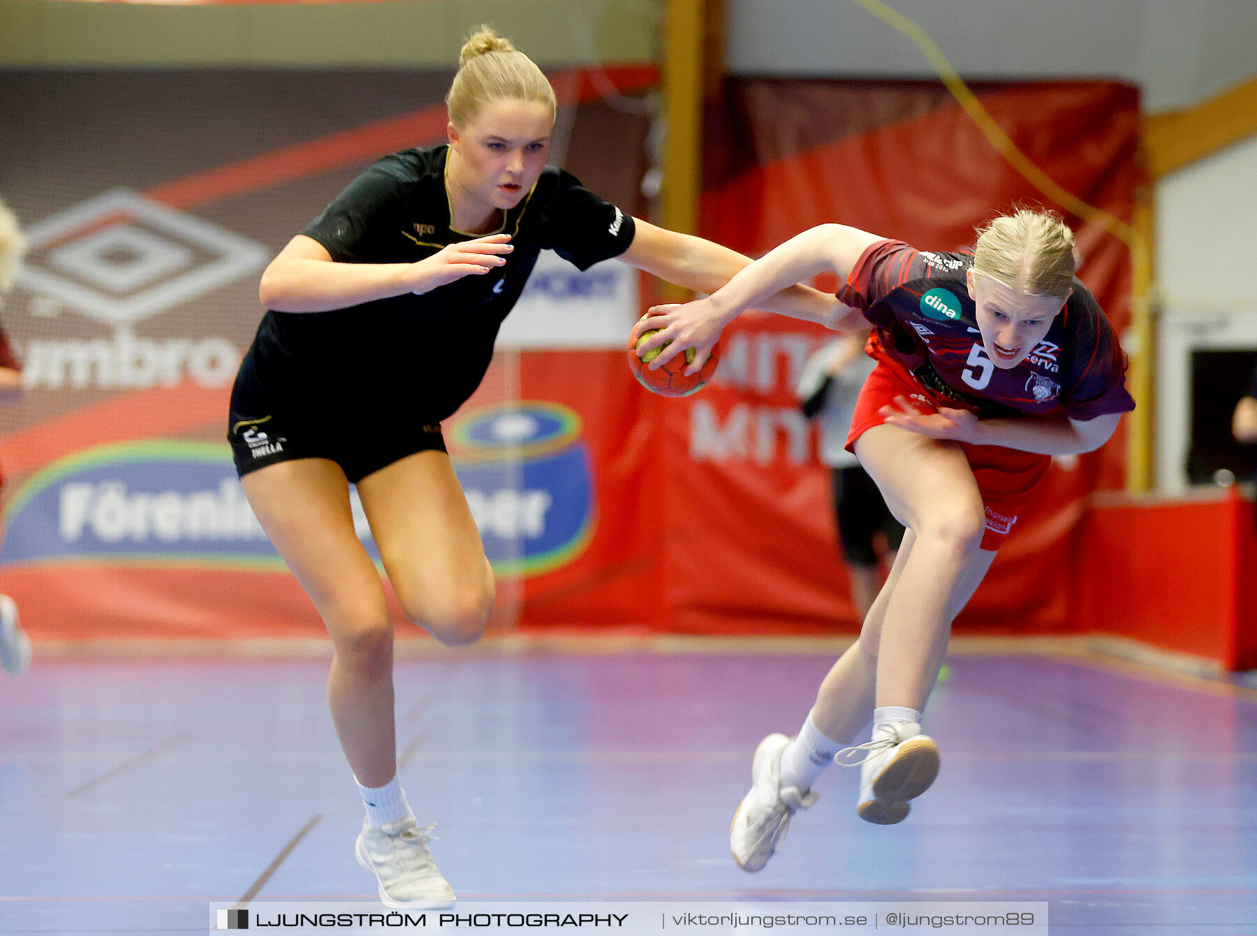 USM F16 Steg 3 Skövde HF Röd F05-HK Lidköping 40-22,dam,Skövde Idrottshall,Skövde,Sverige,Ungdoms-SM,Handboll,2022,273414