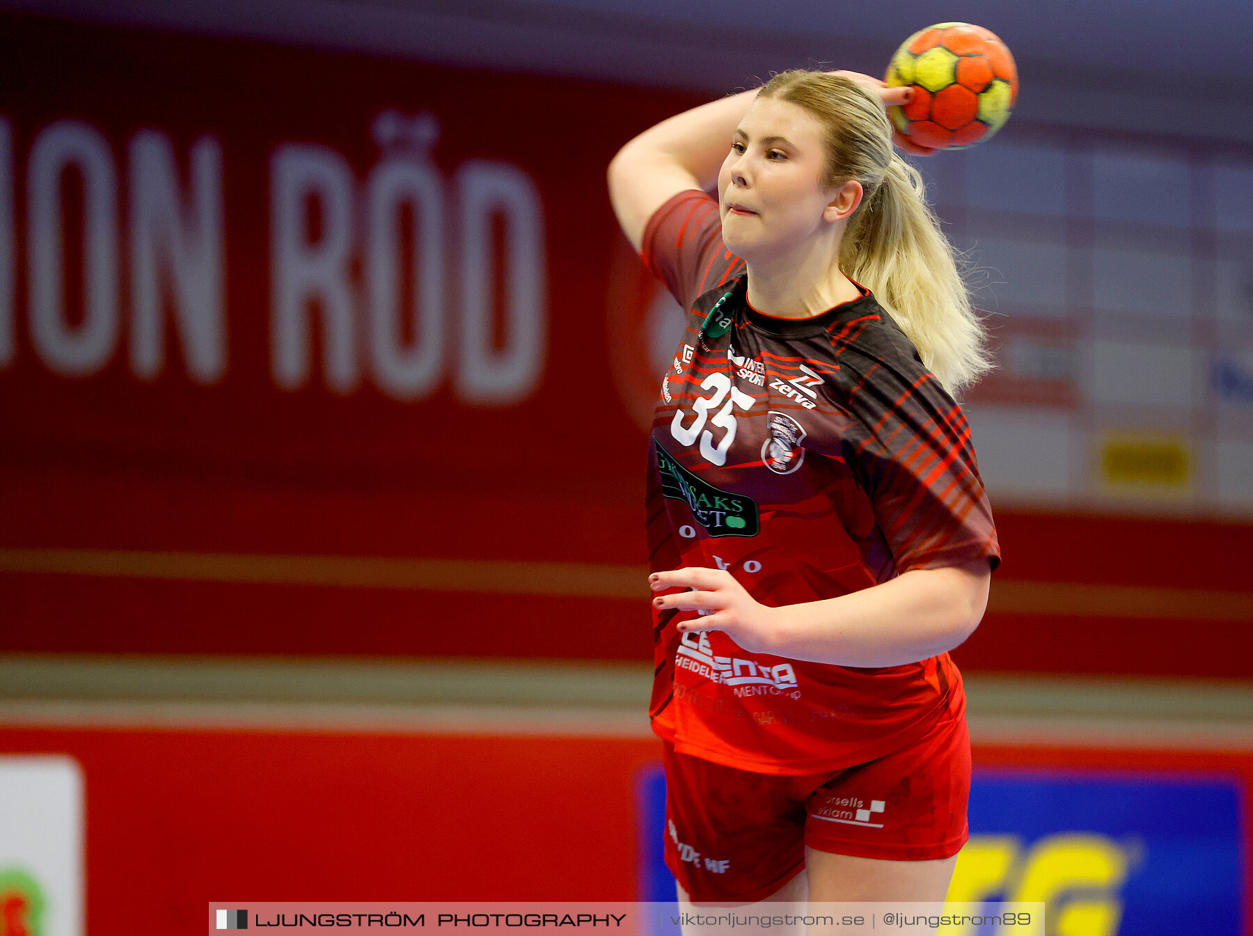 USM F16 Steg 3 Skövde HF Röd F05-HK Lidköping 40-22,dam,Skövde Idrottshall,Skövde,Sverige,Ungdoms-SM,Handboll,2022,273434