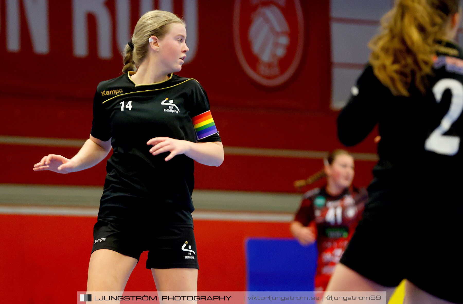 USM F16 Steg 3 Skövde HF Röd F05-HK Lidköping 40-22,dam,Skövde Idrottshall,Skövde,Sverige,Ungdoms-SM,Handboll,2022,273465