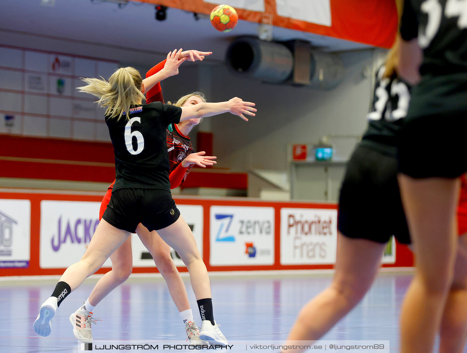 USM F16 Steg 3 Skövde HF Röd F05-HK Lidköping 40-22,dam,Skövde Idrottshall,Skövde,Sverige,Ungdoms-SM,Handboll,2022,273467