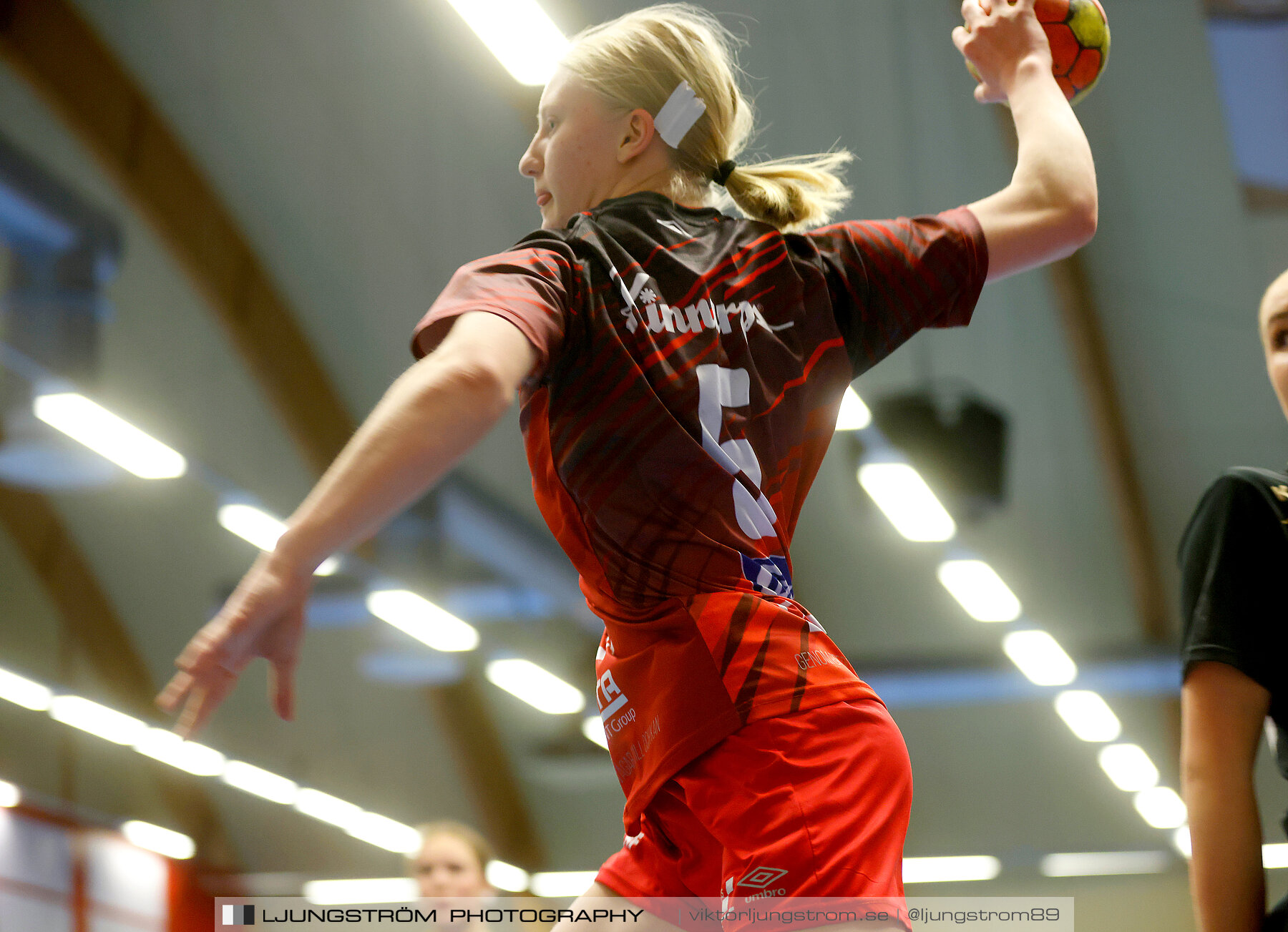 USM F16 Steg 3 Skövde HF Röd F05-HK Lidköping 40-22,dam,Skövde Idrottshall,Skövde,Sverige,Ungdoms-SM,Handboll,2022,273471