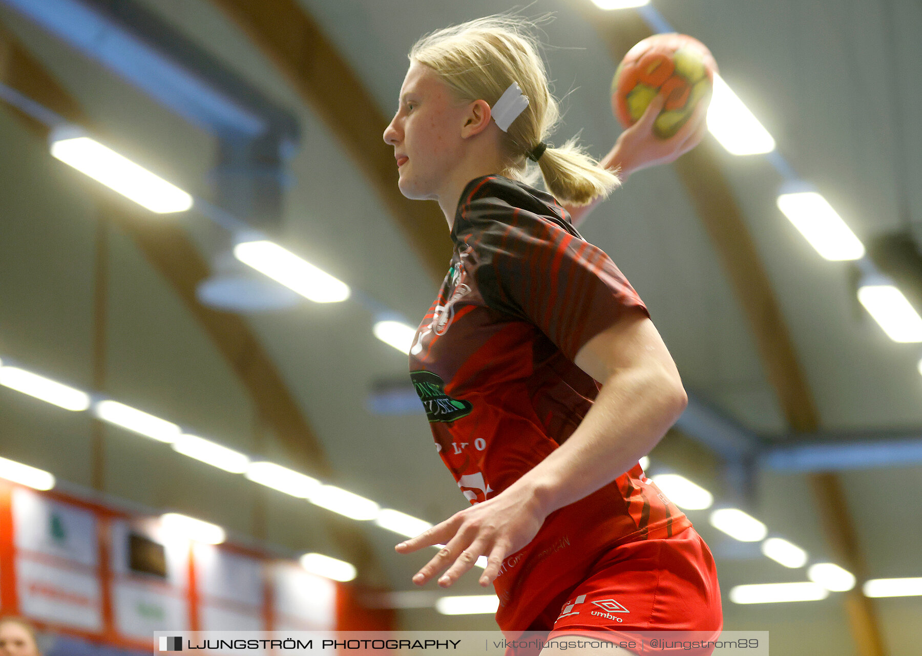 USM F16 Steg 3 Skövde HF Röd F05-HK Lidköping 40-22,dam,Skövde Idrottshall,Skövde,Sverige,Ungdoms-SM,Handboll,2022,273472