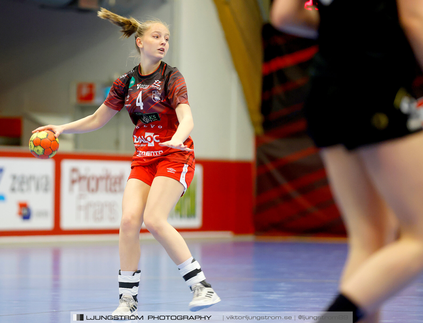 USM F16 Steg 3 Skövde HF Röd F05-HK Lidköping 40-22,dam,Skövde Idrottshall,Skövde,Sverige,Ungdoms-SM,Handboll,2022,273475