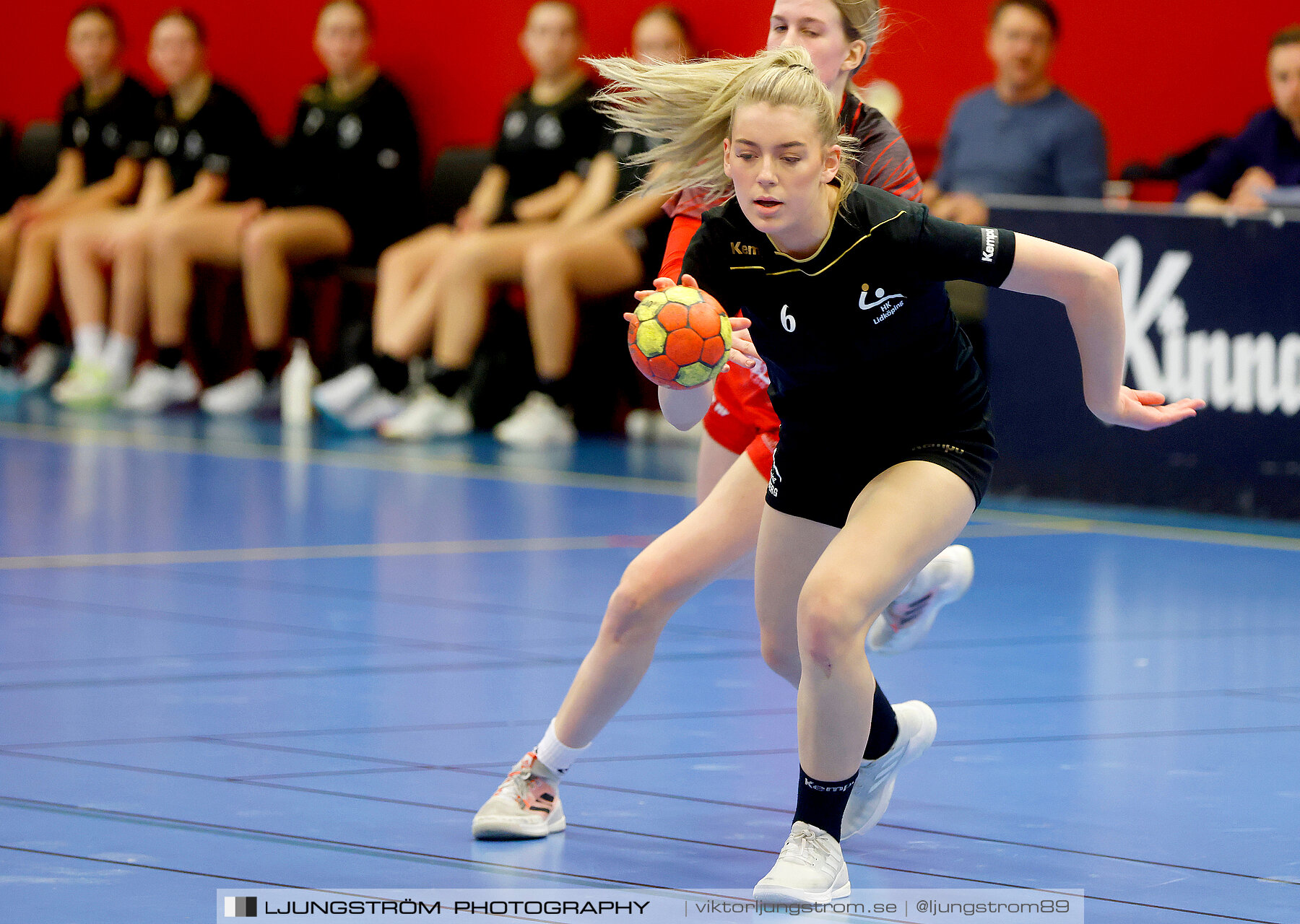 USM F16 Steg 3 Skövde HF Röd F05-HK Lidköping 40-22,dam,Skövde Idrottshall,Skövde,Sverige,Ungdoms-SM,Handboll,2022,273491