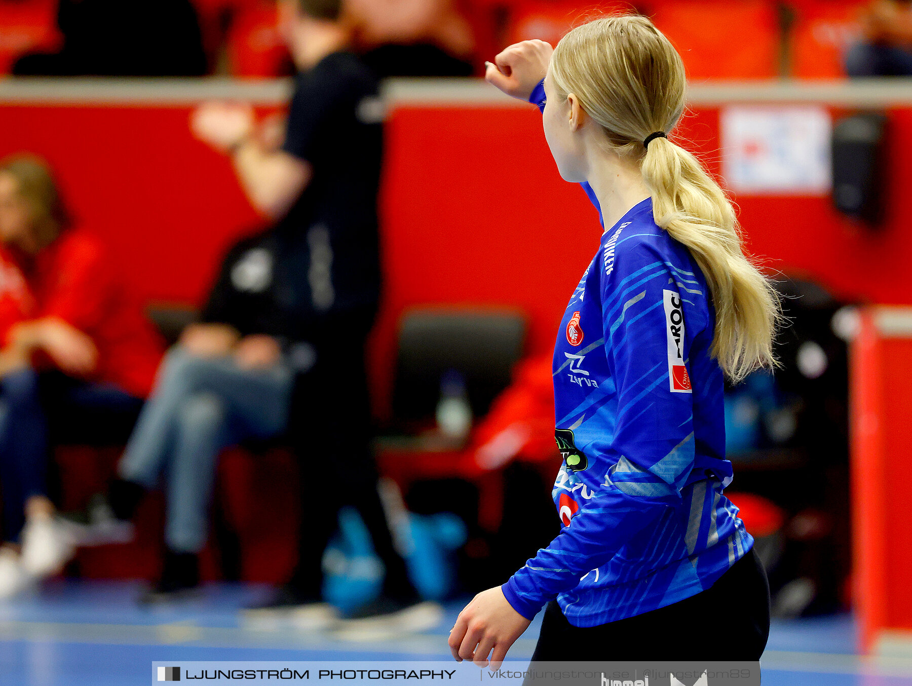 USM F16 Steg 3 Skövde HF Röd F05-HK Lidköping 40-22,dam,Skövde Idrottshall,Skövde,Sverige,Ungdoms-SM,Handboll,2022,273503