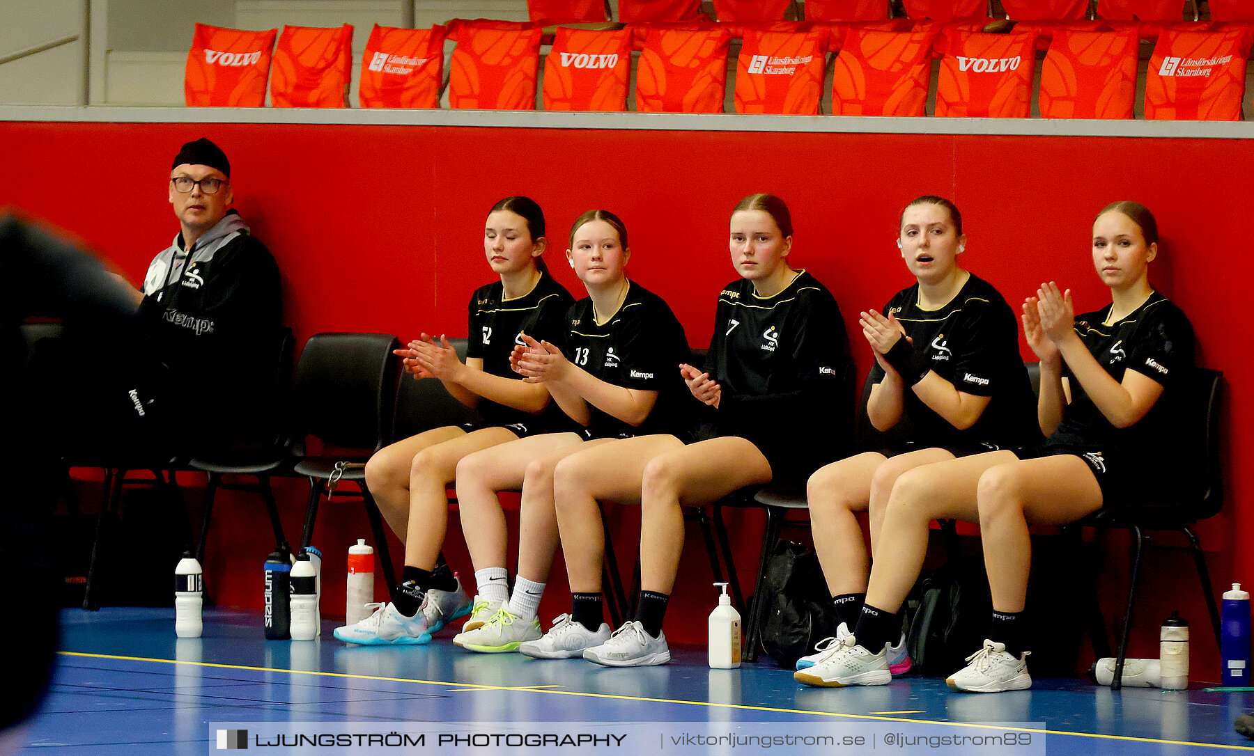 USM F16 Steg 3 Skövde HF Röd F05-HK Lidköping 40-22,dam,Skövde Idrottshall,Skövde,Sverige,Ungdoms-SM,Handboll,2022,273510