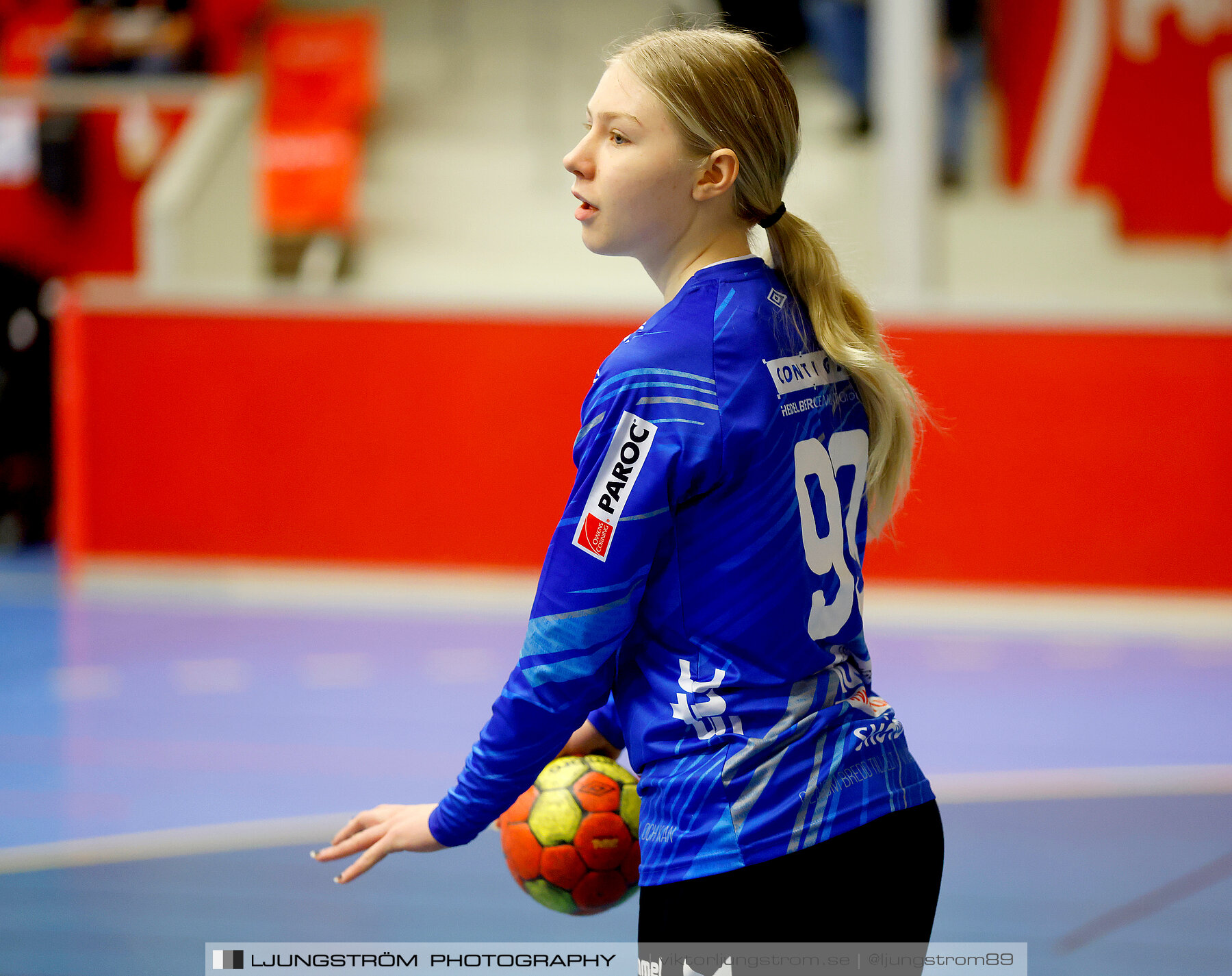 USM F16 Steg 3 Skövde HF Röd F05-HK Lidköping 40-22,dam,Skövde Idrottshall,Skövde,Sverige,Ungdoms-SM,Handboll,2022,273518