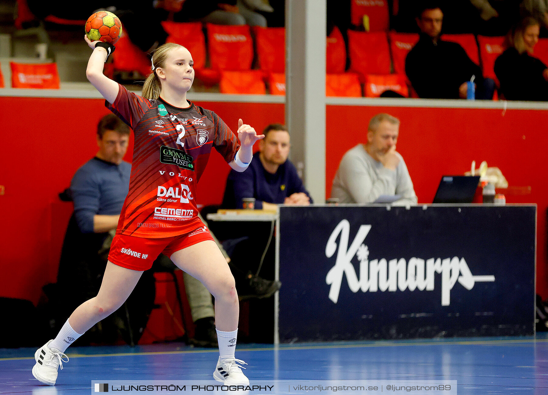 USM F16 Steg 3 Skövde HF Röd F05-HK Lidköping 40-22,dam,Skövde Idrottshall,Skövde,Sverige,Ungdoms-SM,Handboll,2022,273538